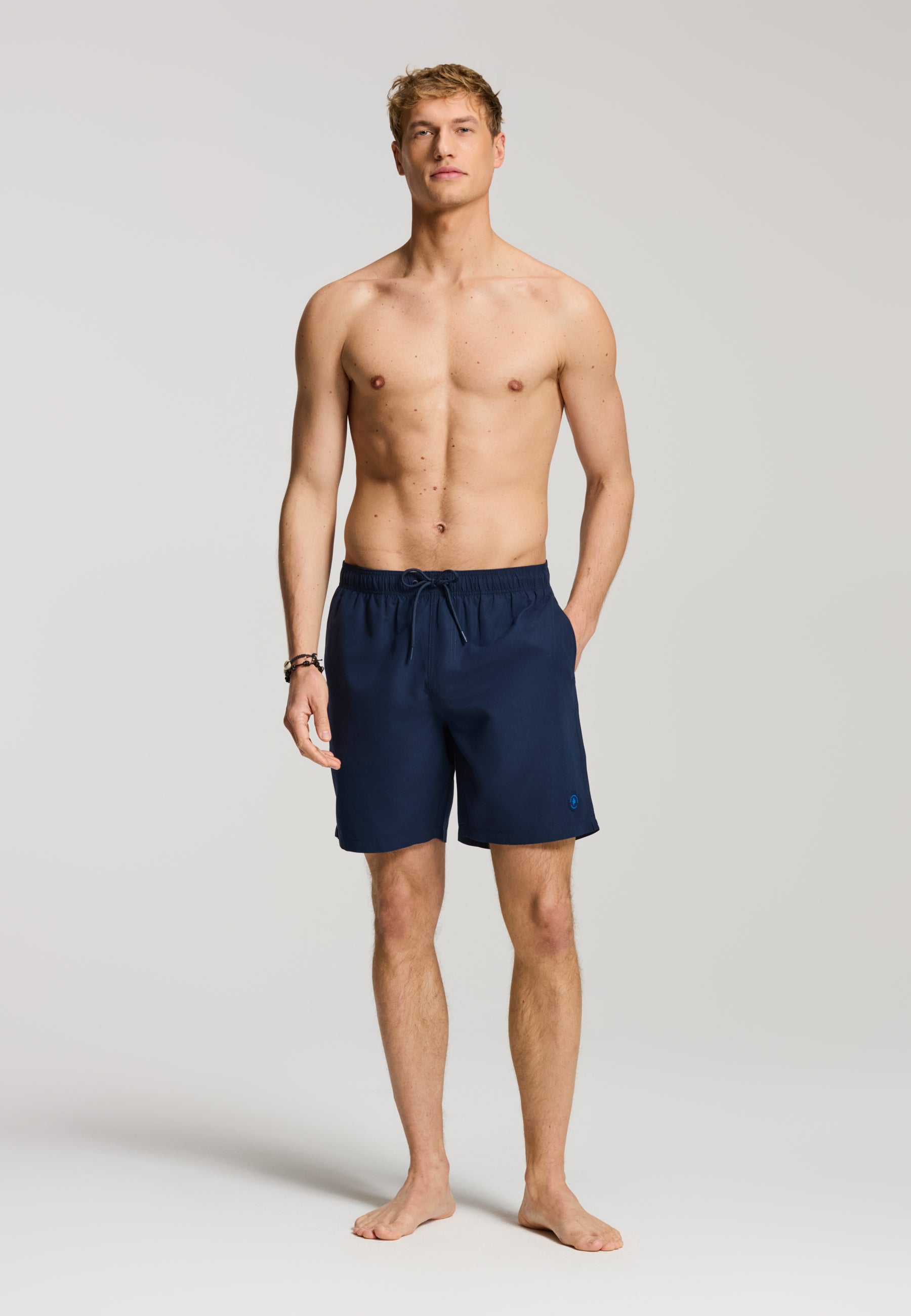 MIKE swim shorts solid | dark navy - Shiwi