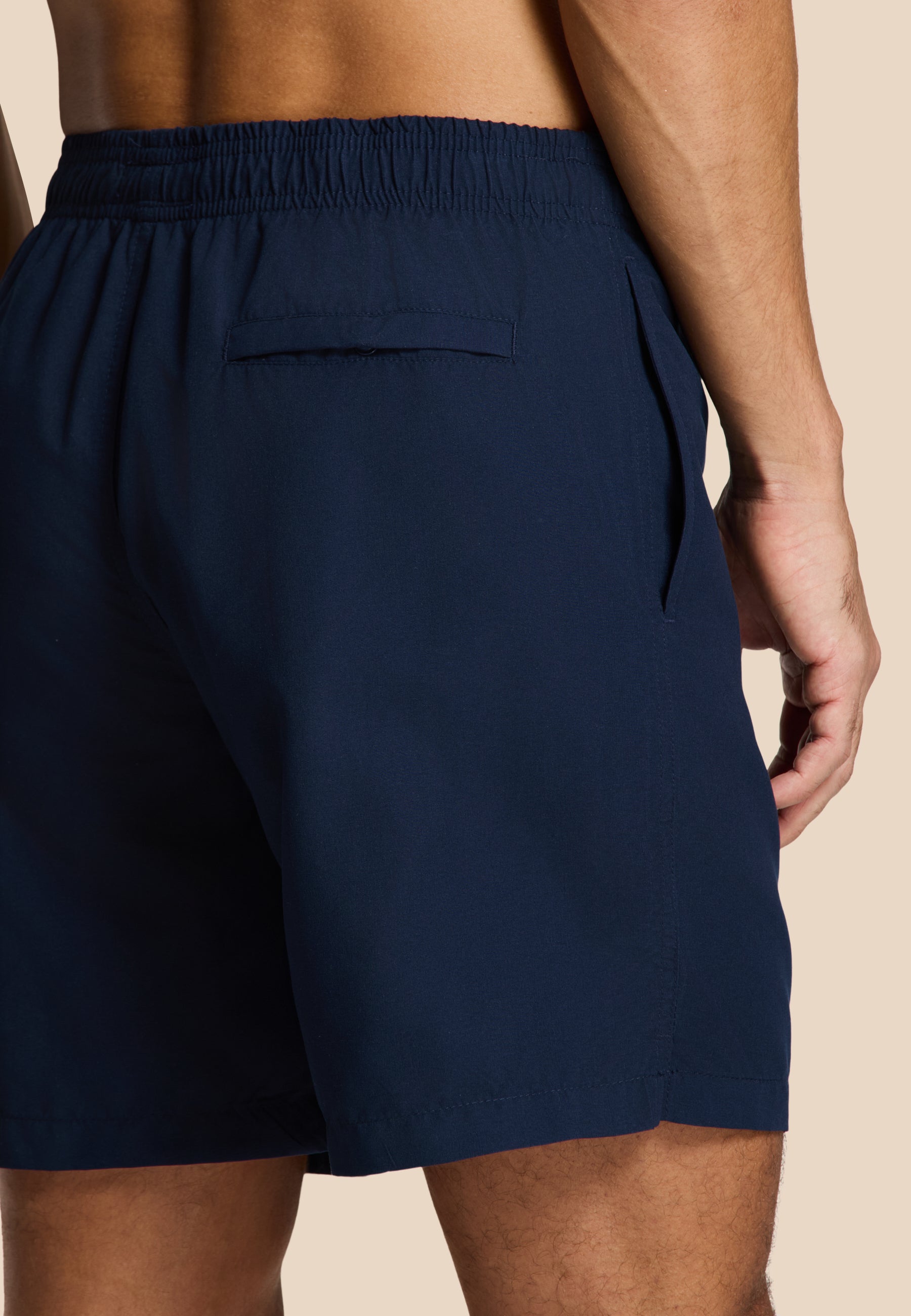 MIKE swim shorts solid | dark navy