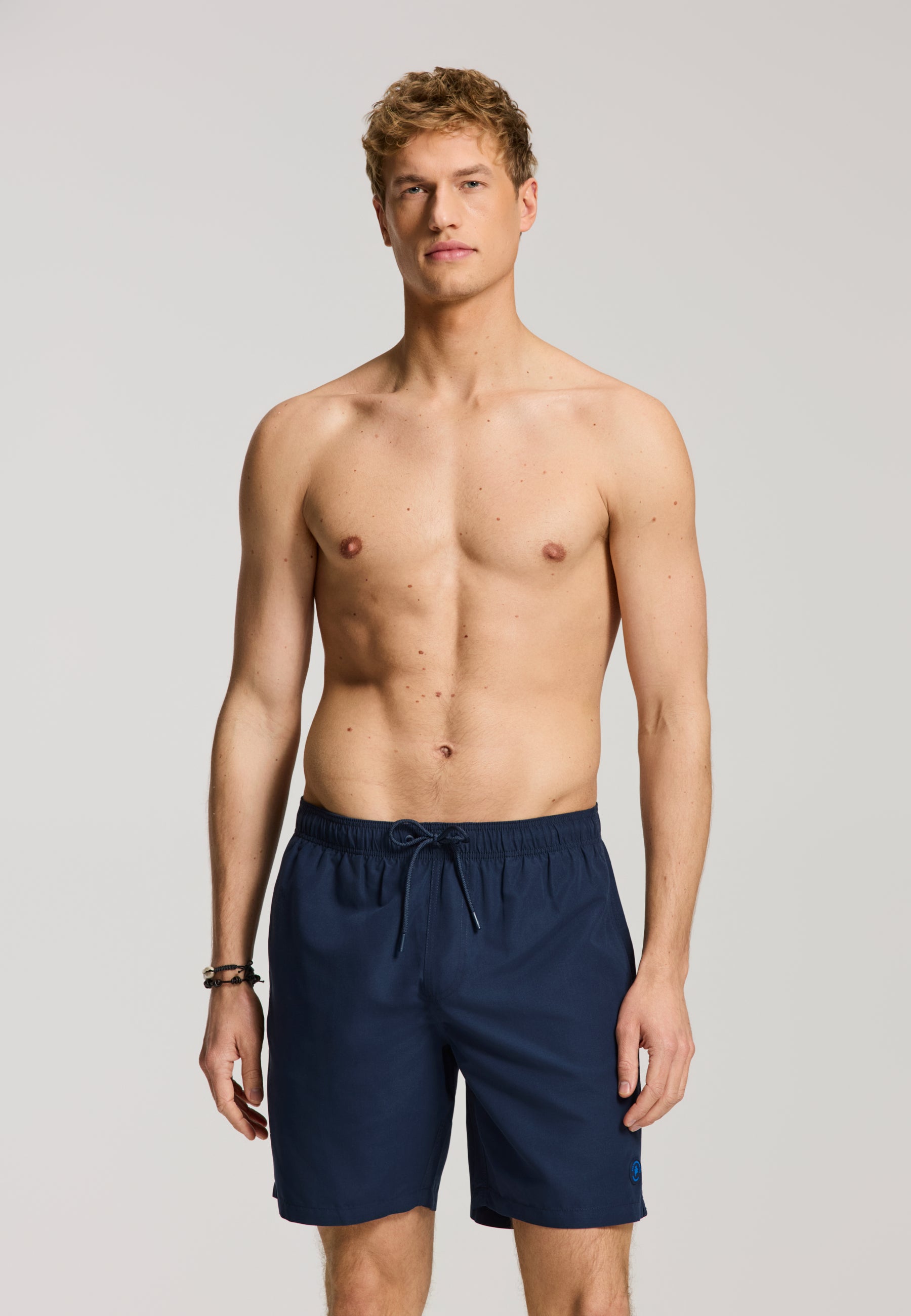 MIKE swim shorts solid | dark navy - Shiwi
