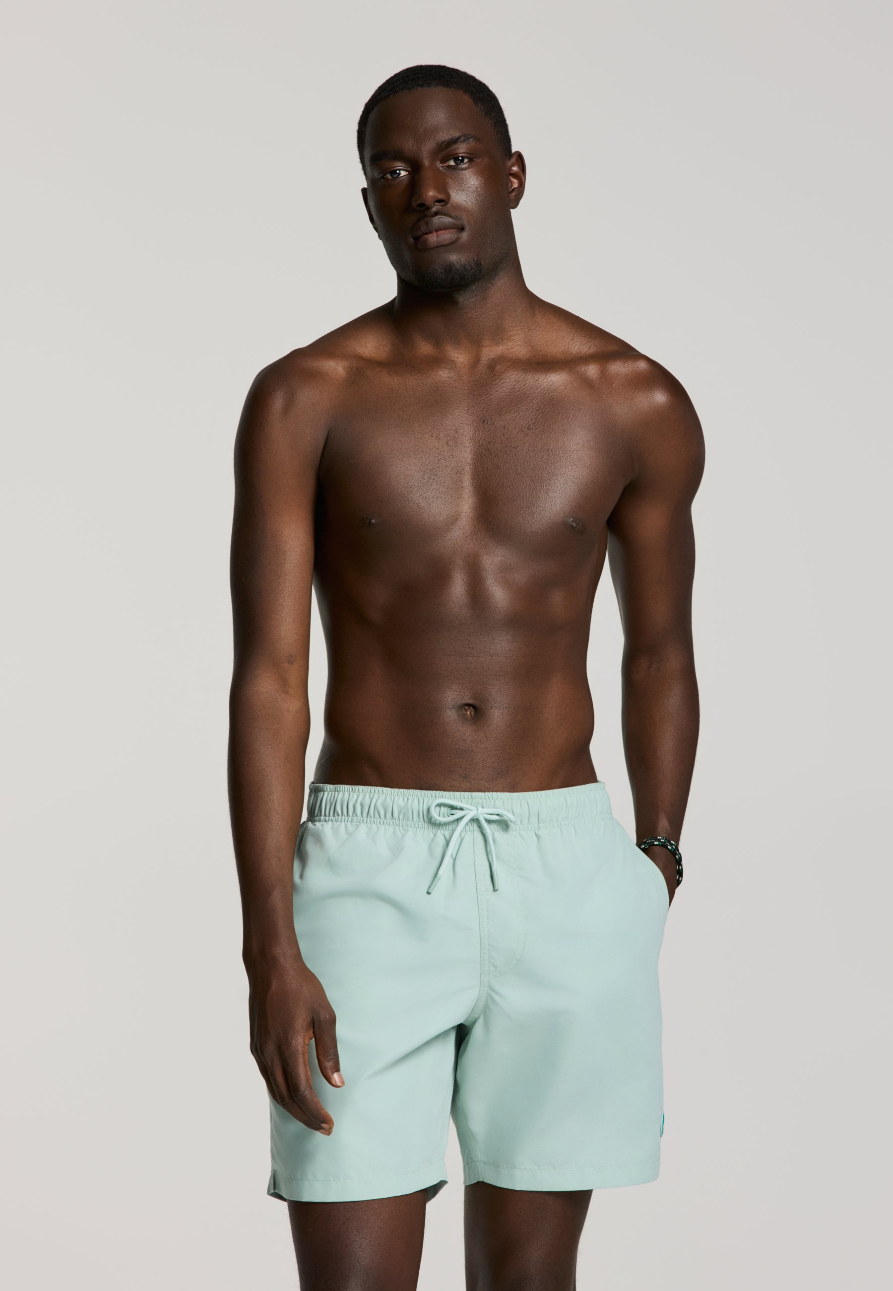 MIKE swim shorts solid | green seafoam - Shiwi