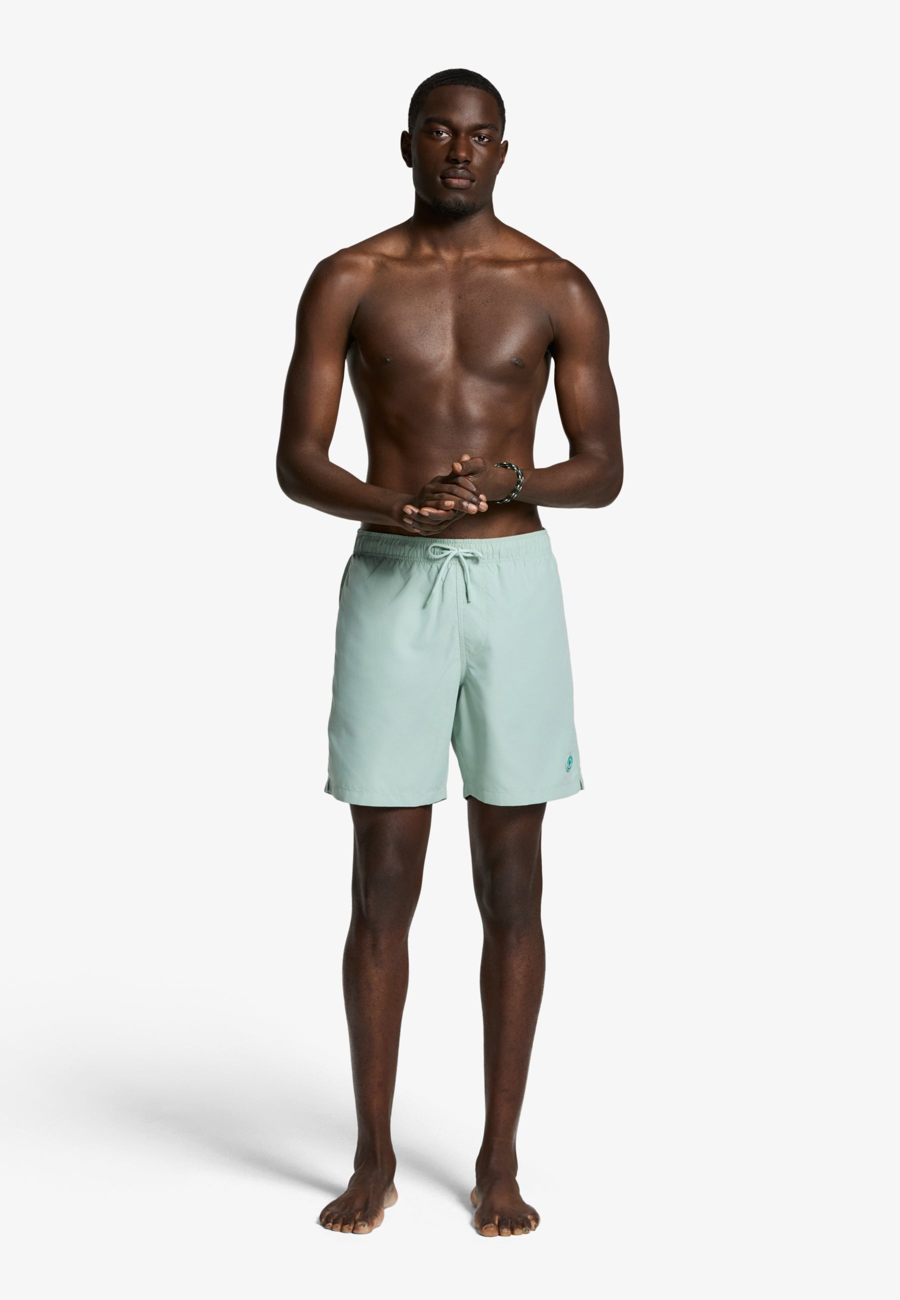 MIKE zwembroek effen | green seafoam