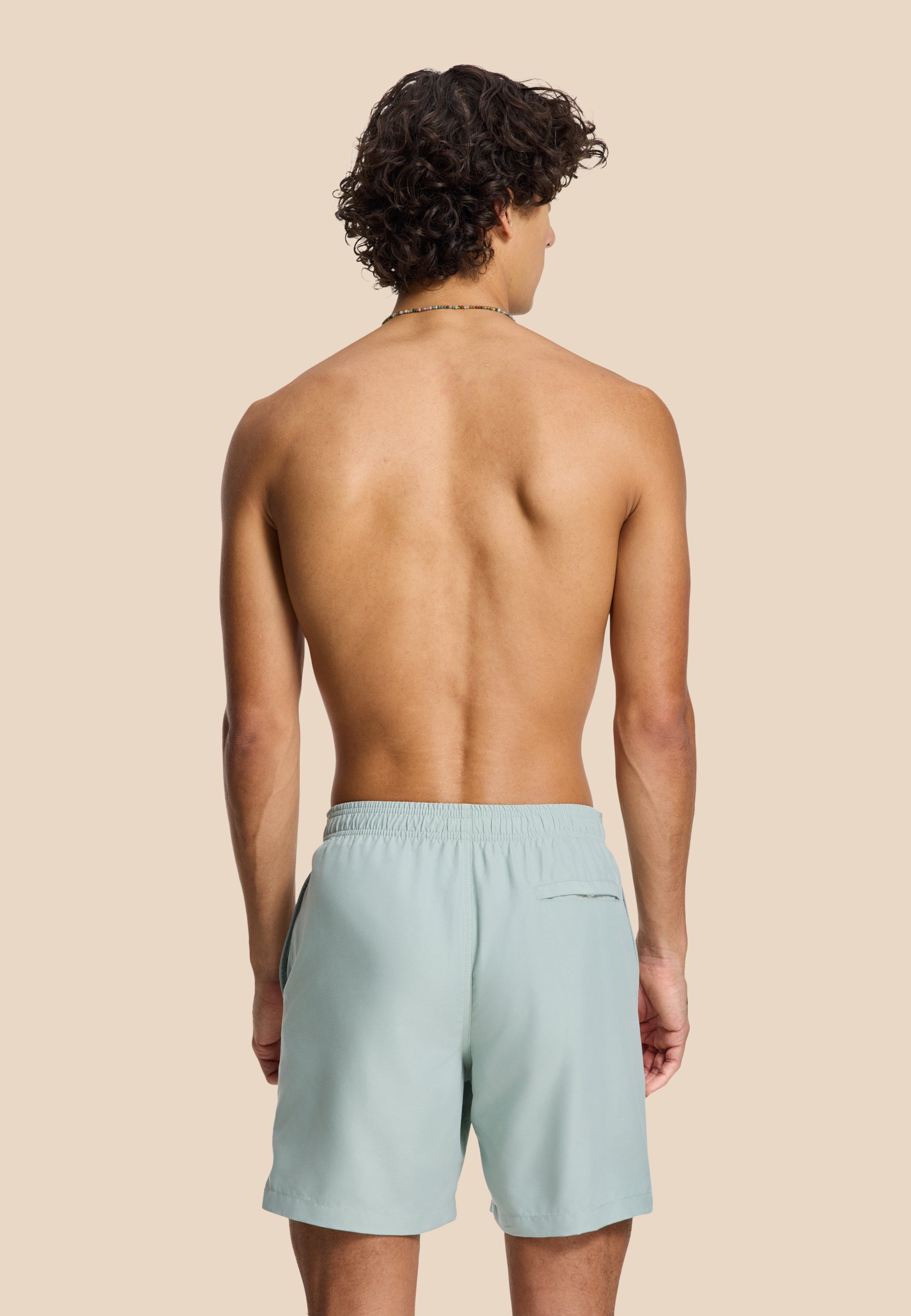 MIKE swim shorts solid | green seafoam - Shiwi