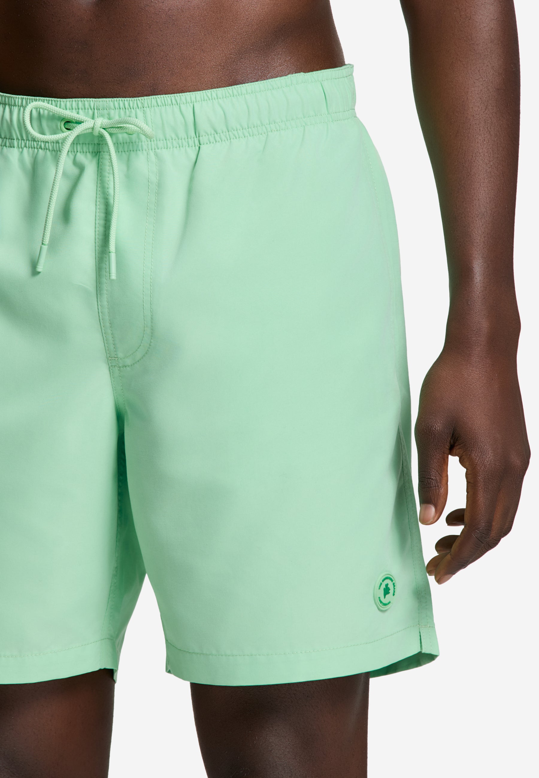 MIKE swim shorts solid | green jade