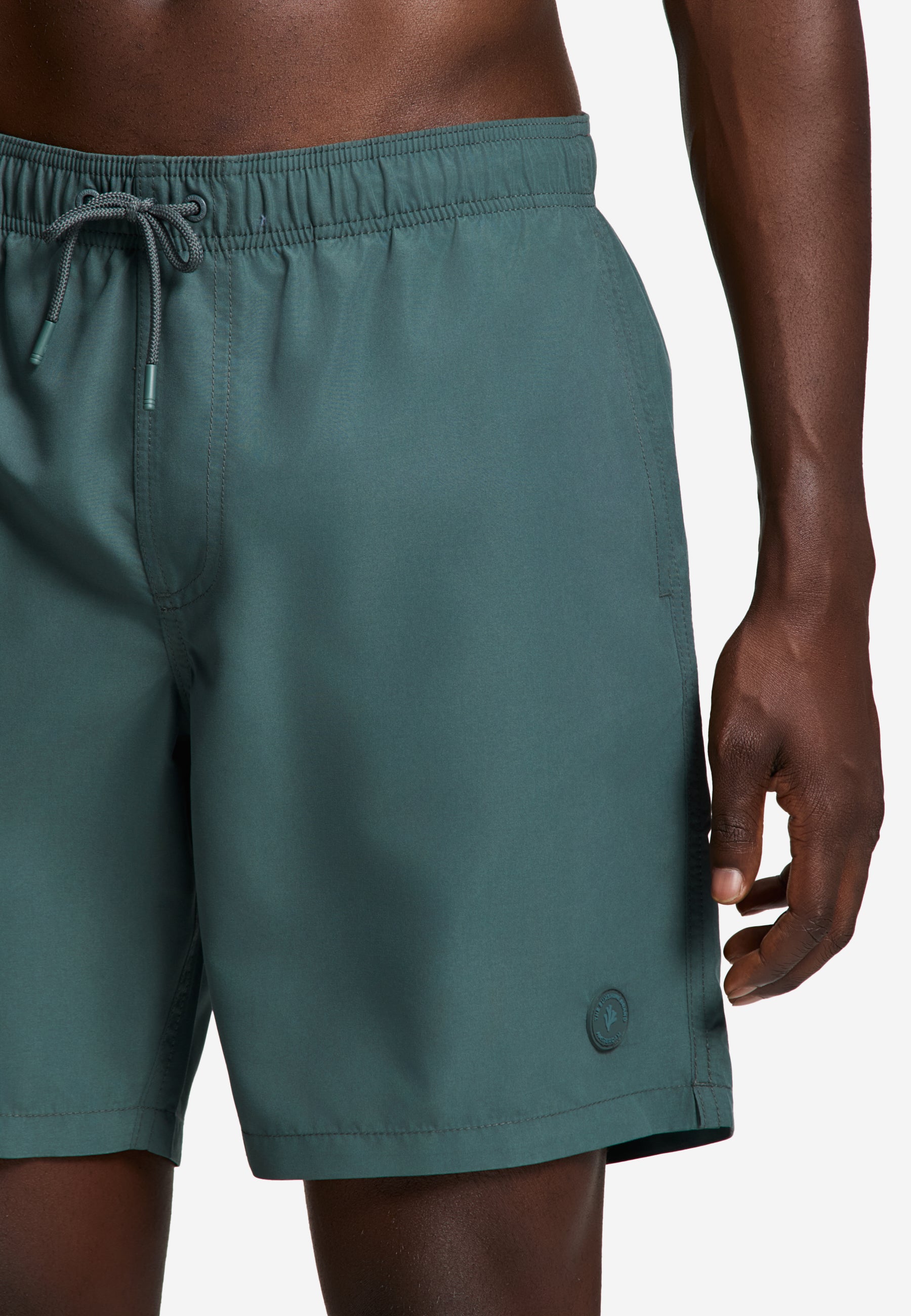 MIKE zwembroek effen | green smokey