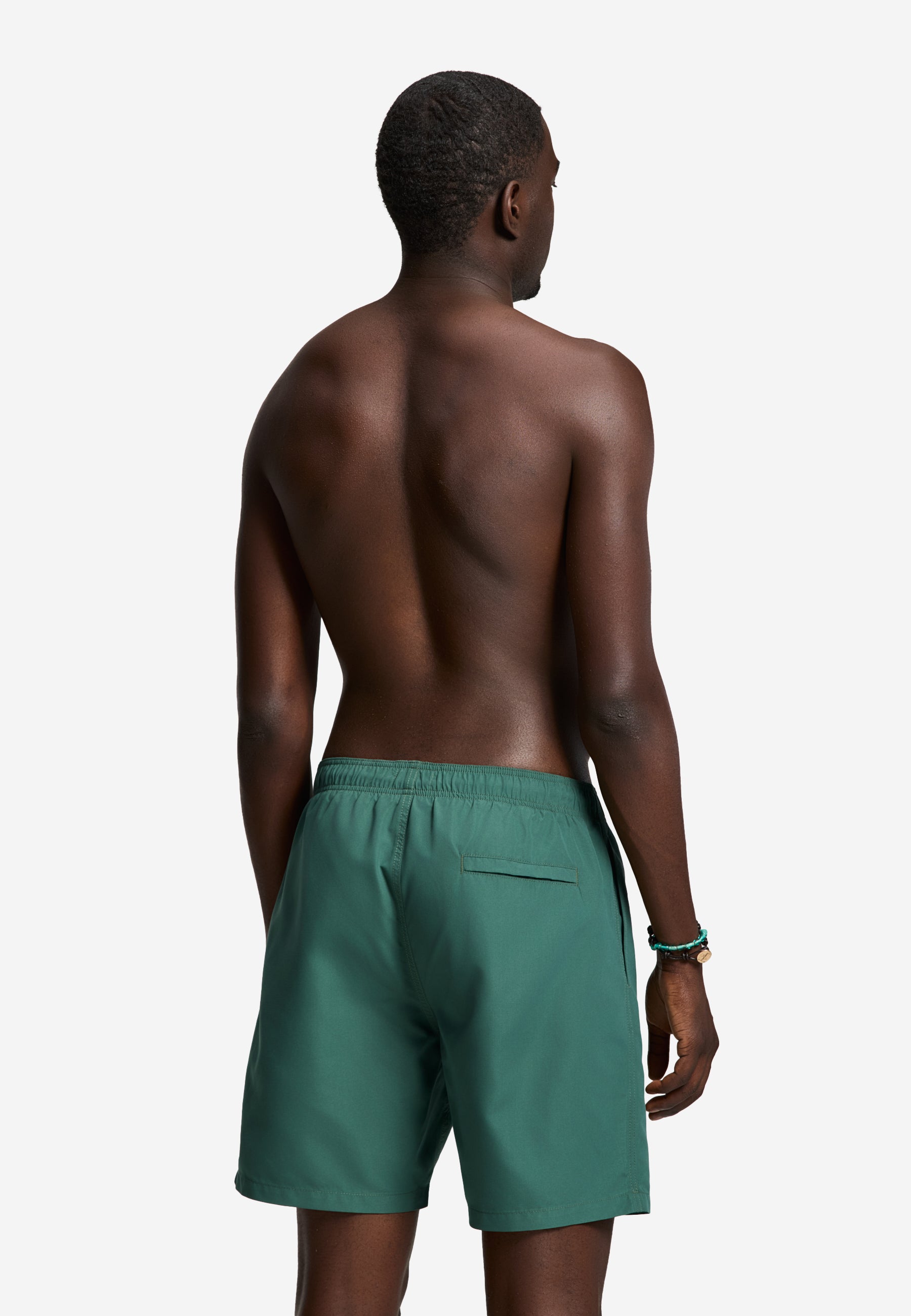 MIKE swim shorts solid | cilantro green