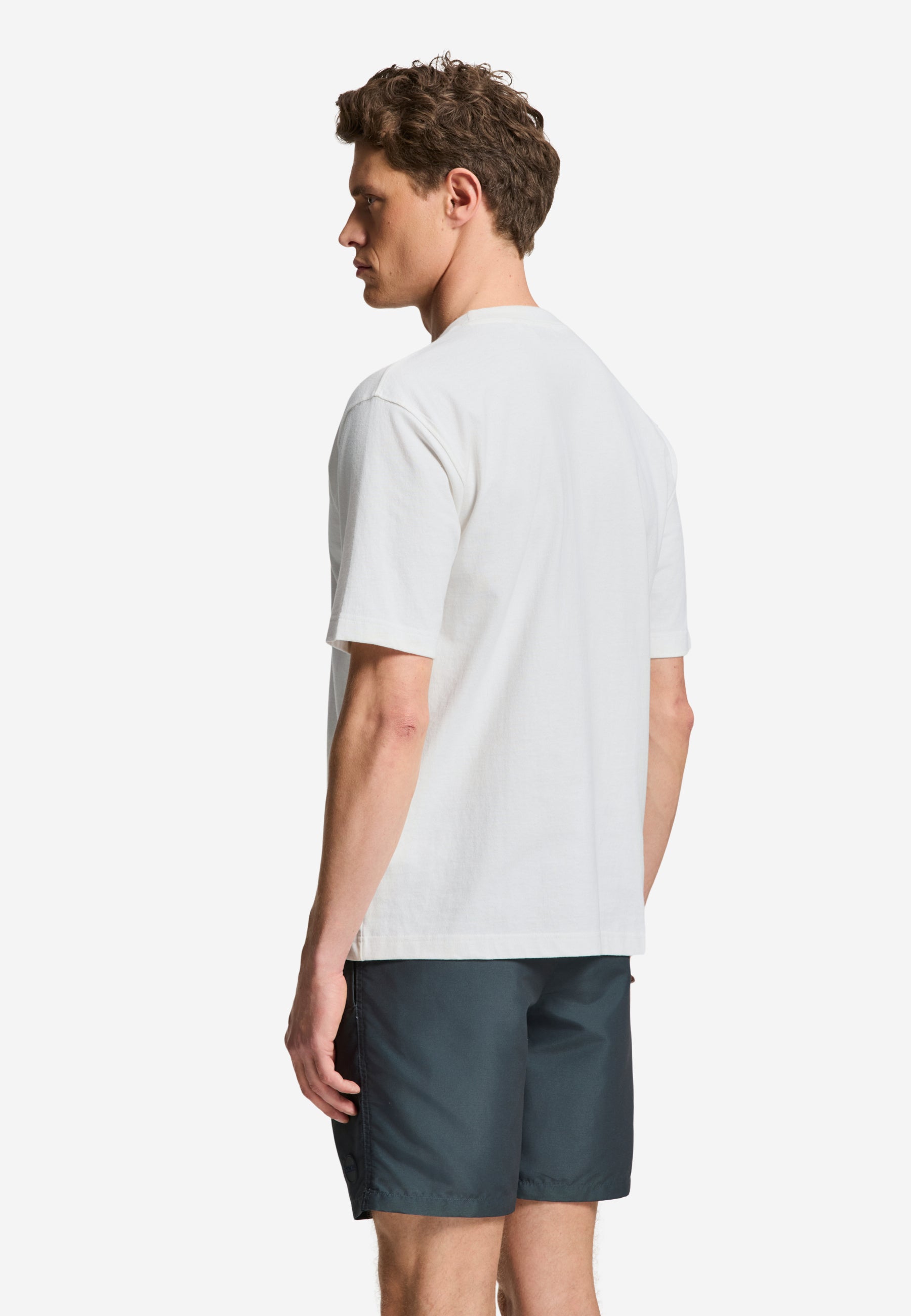 MIKE swim shorts solid | black cove