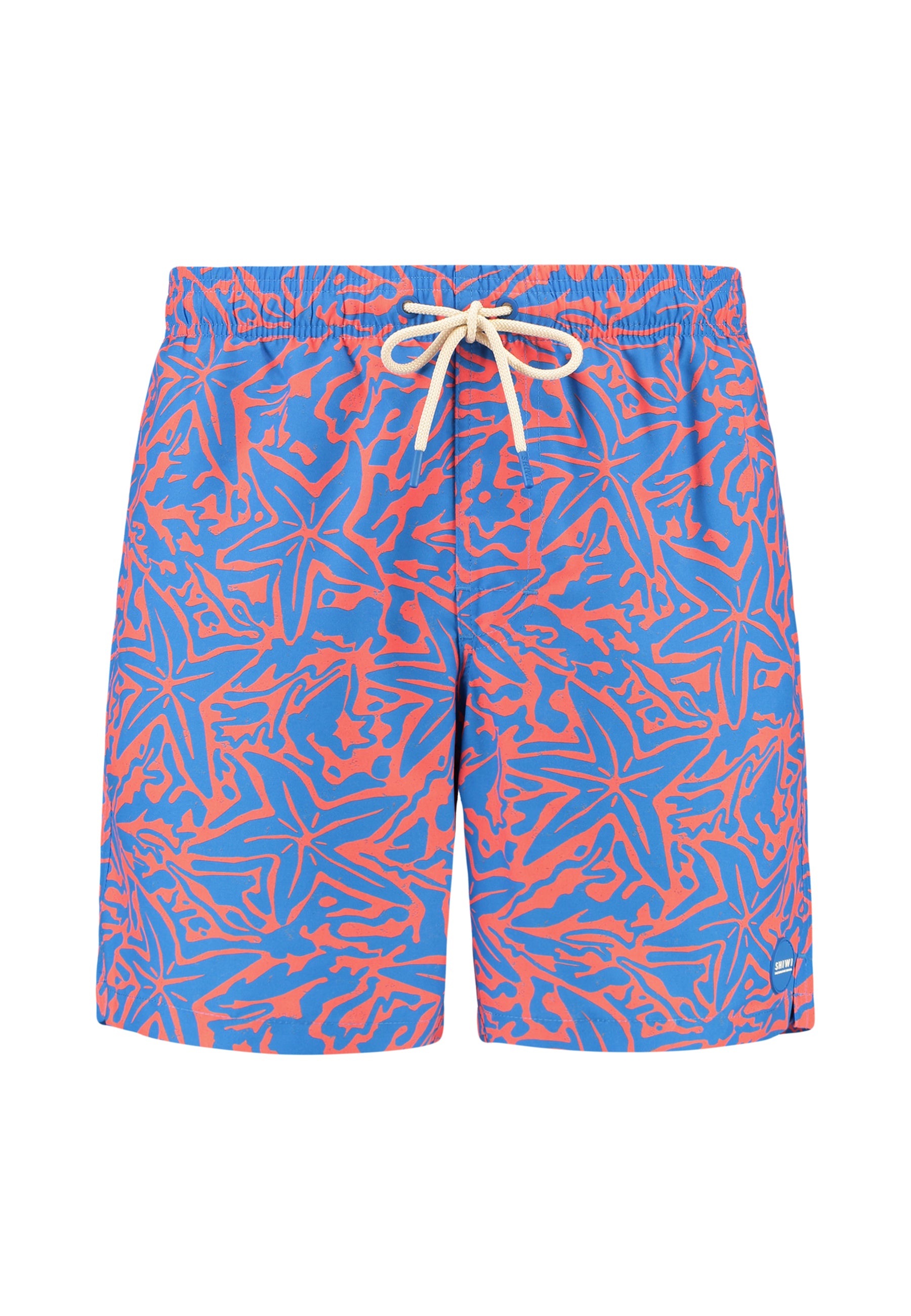 MIKE swim shorts starfish | blue azure
