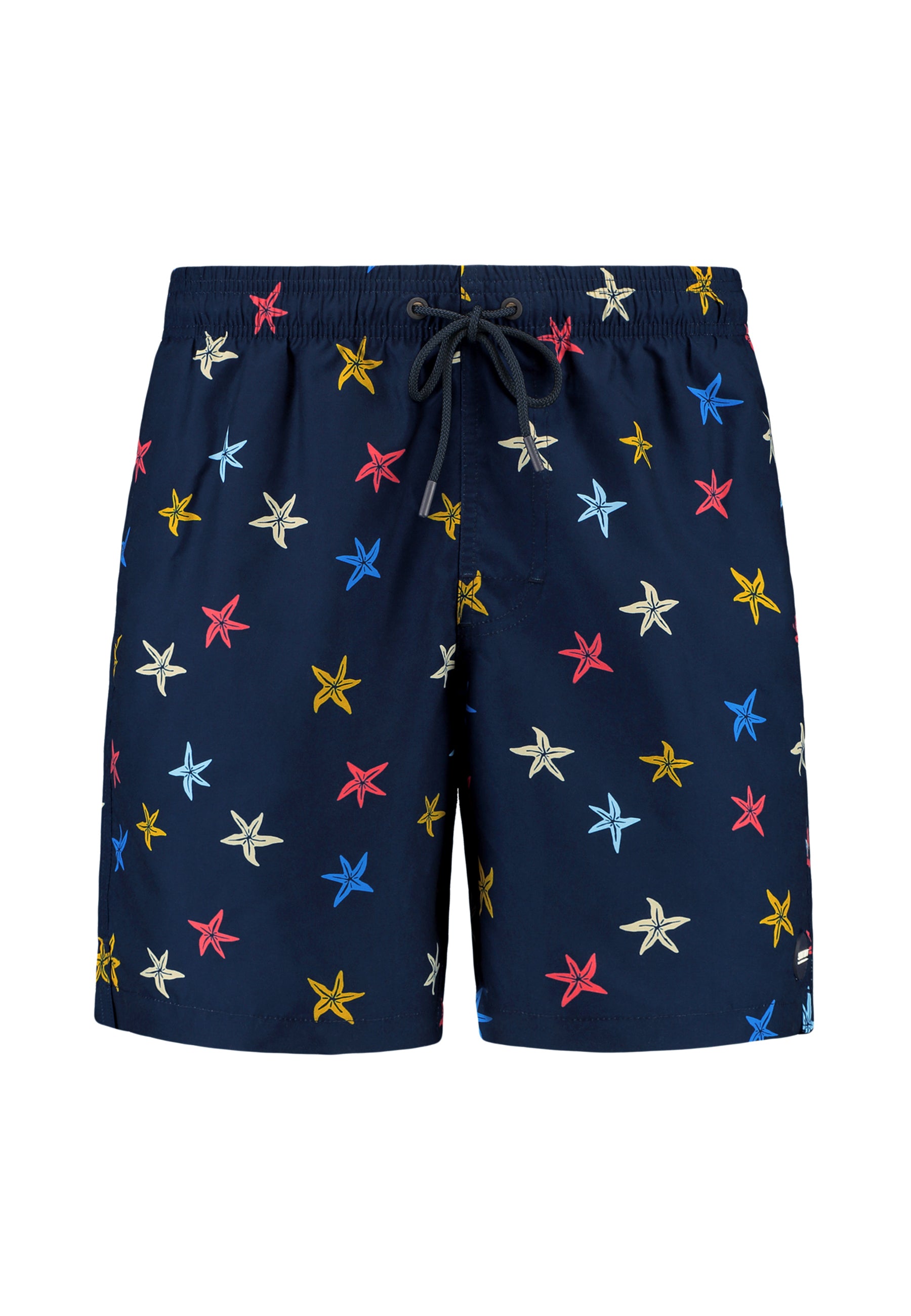 MIKE swim shorts starfishes | blue navy