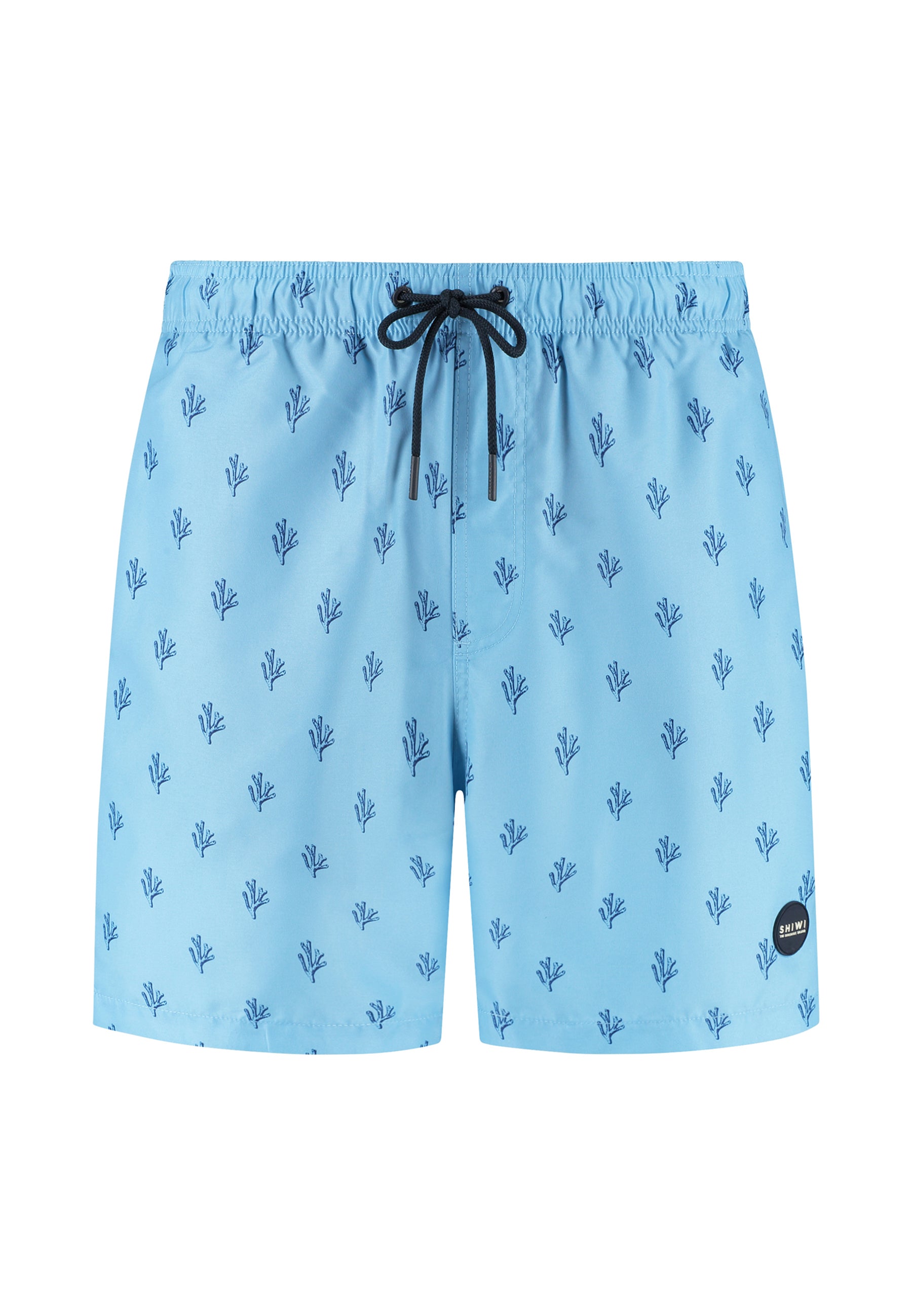 MIKE swim shorts sketched coral | blue sky