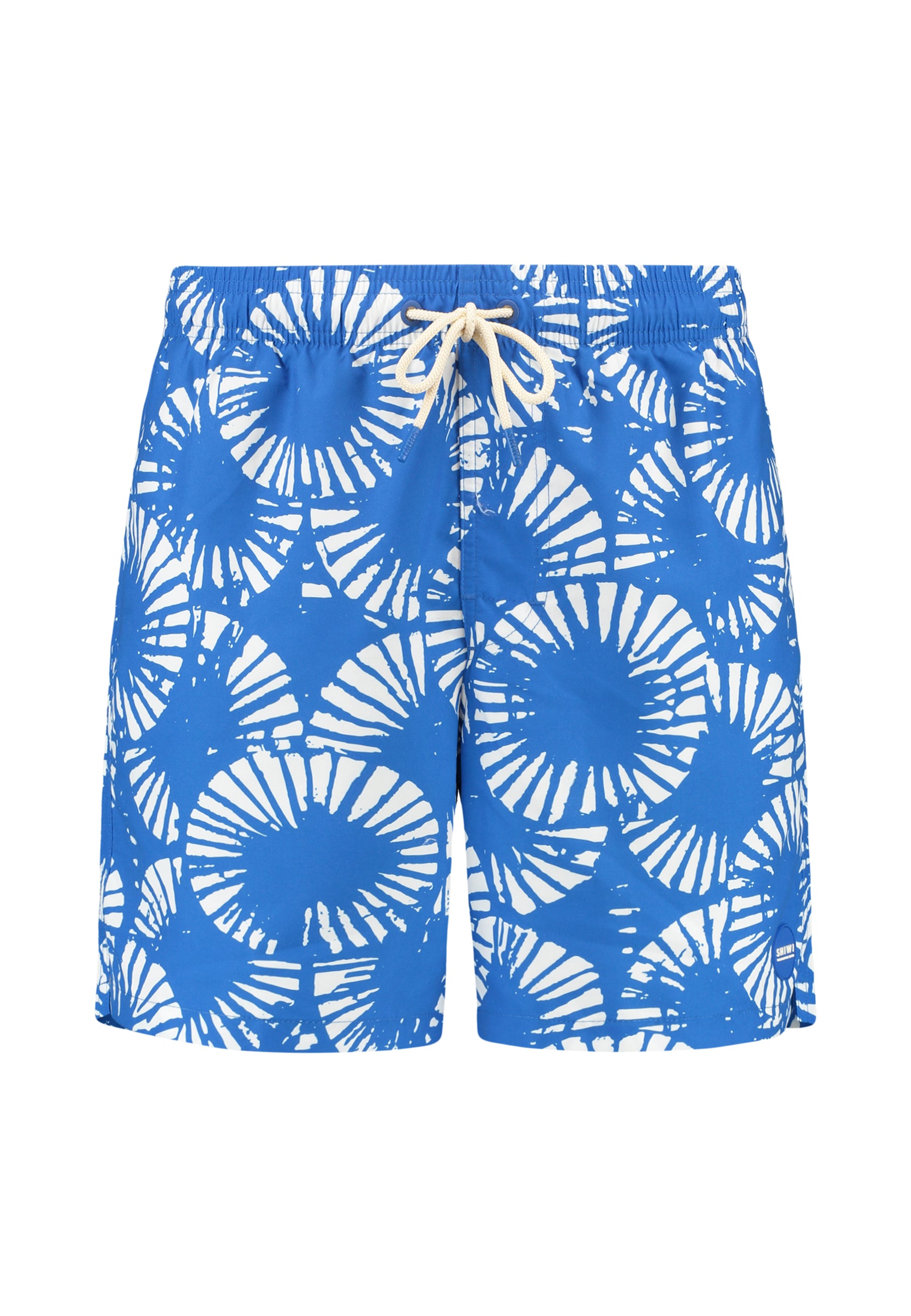 MIKE swim shorts ripple | blue kobalt