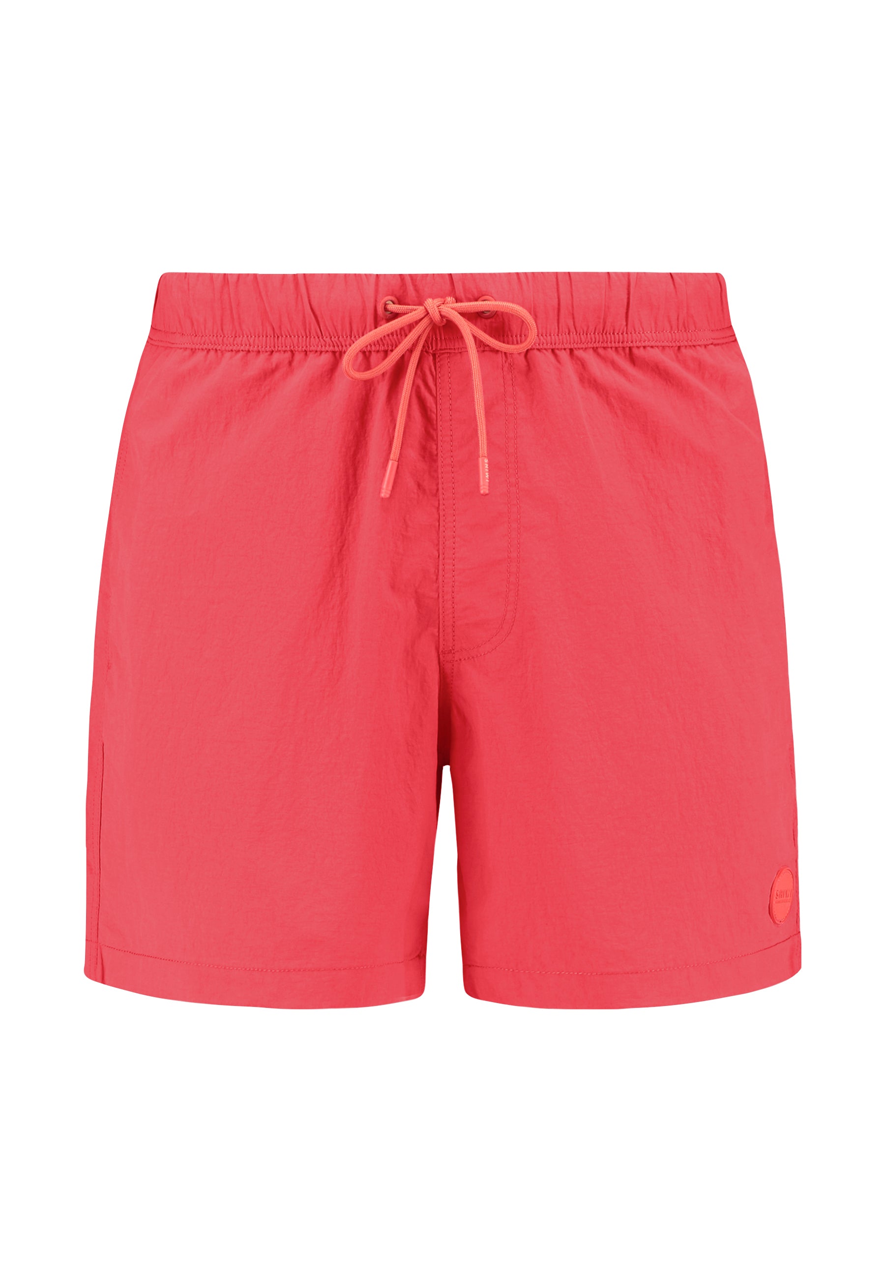 NICK QUICK DRY swim shorts solid | red hibiscus