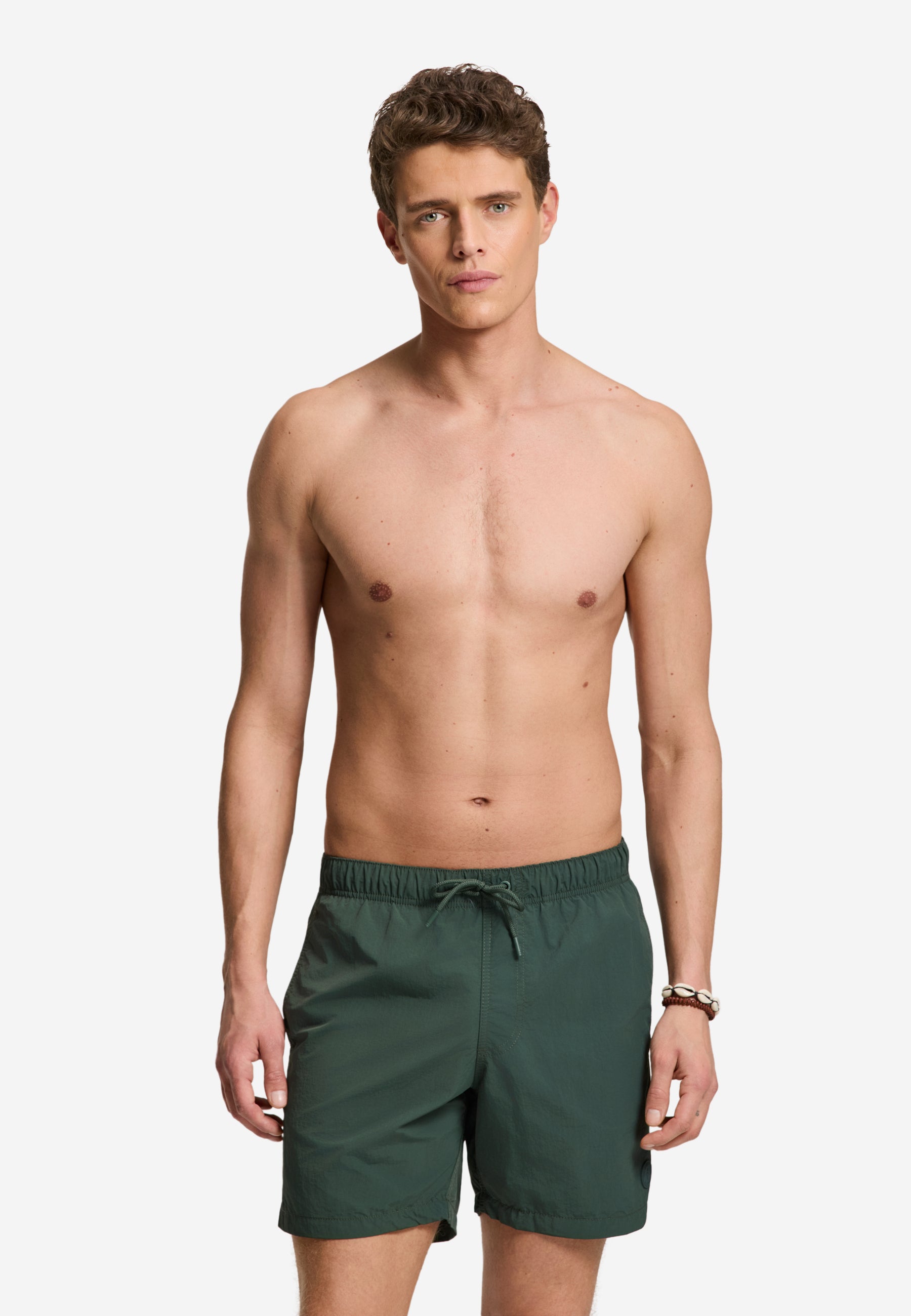 NICK QUICK DRY zwembroek effen | green leaf