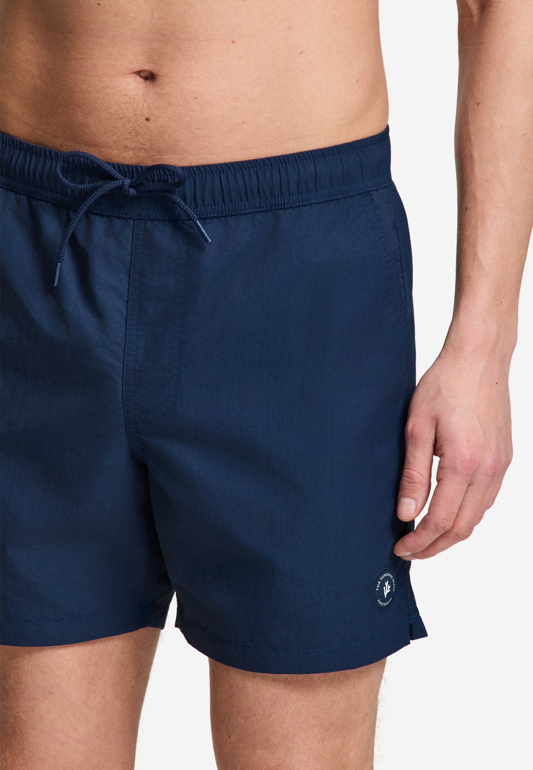 NATE QUICK DRY swim shorts solid | dark navy