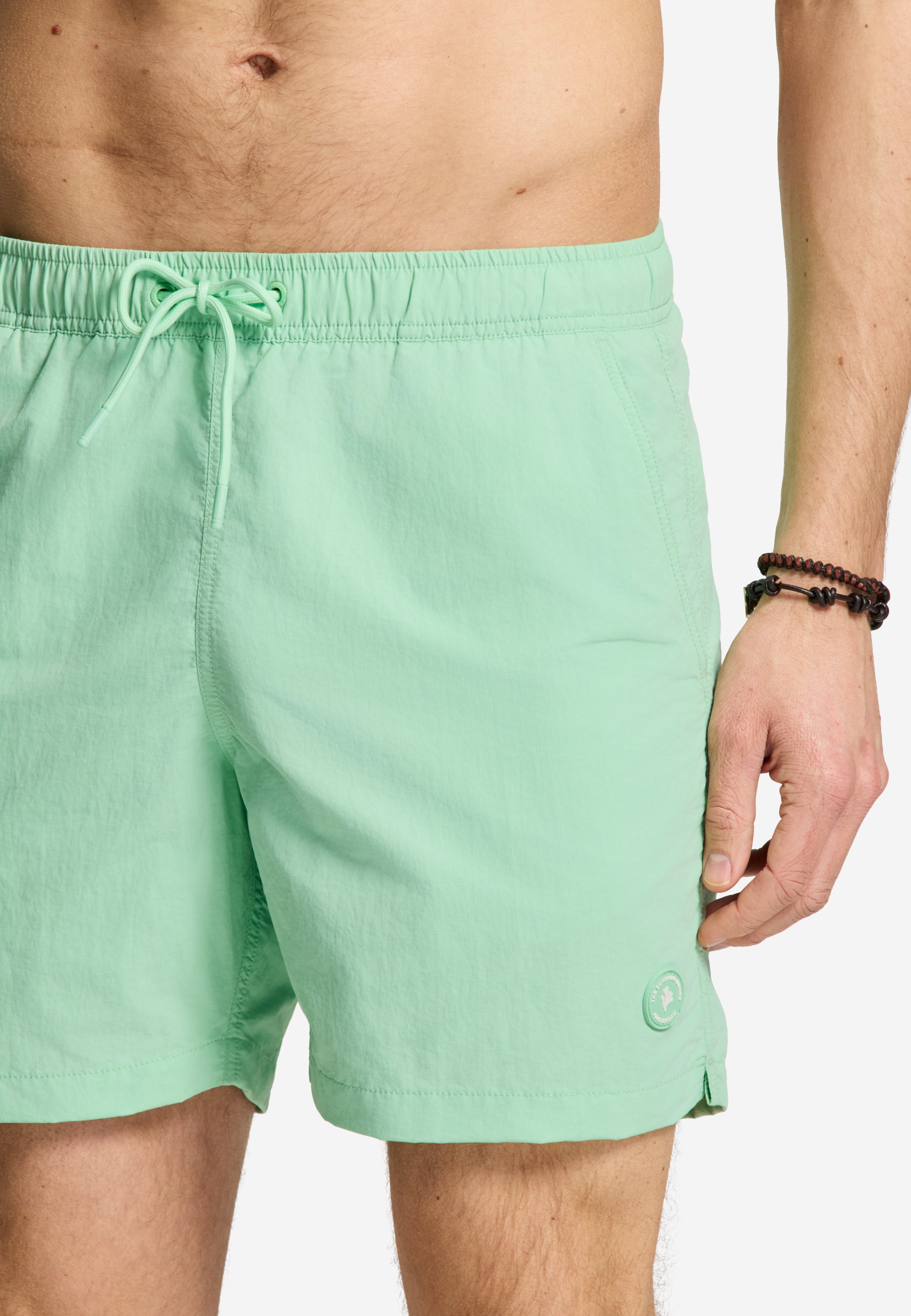 NATE QUICK DRY swim shorts solid | green jade