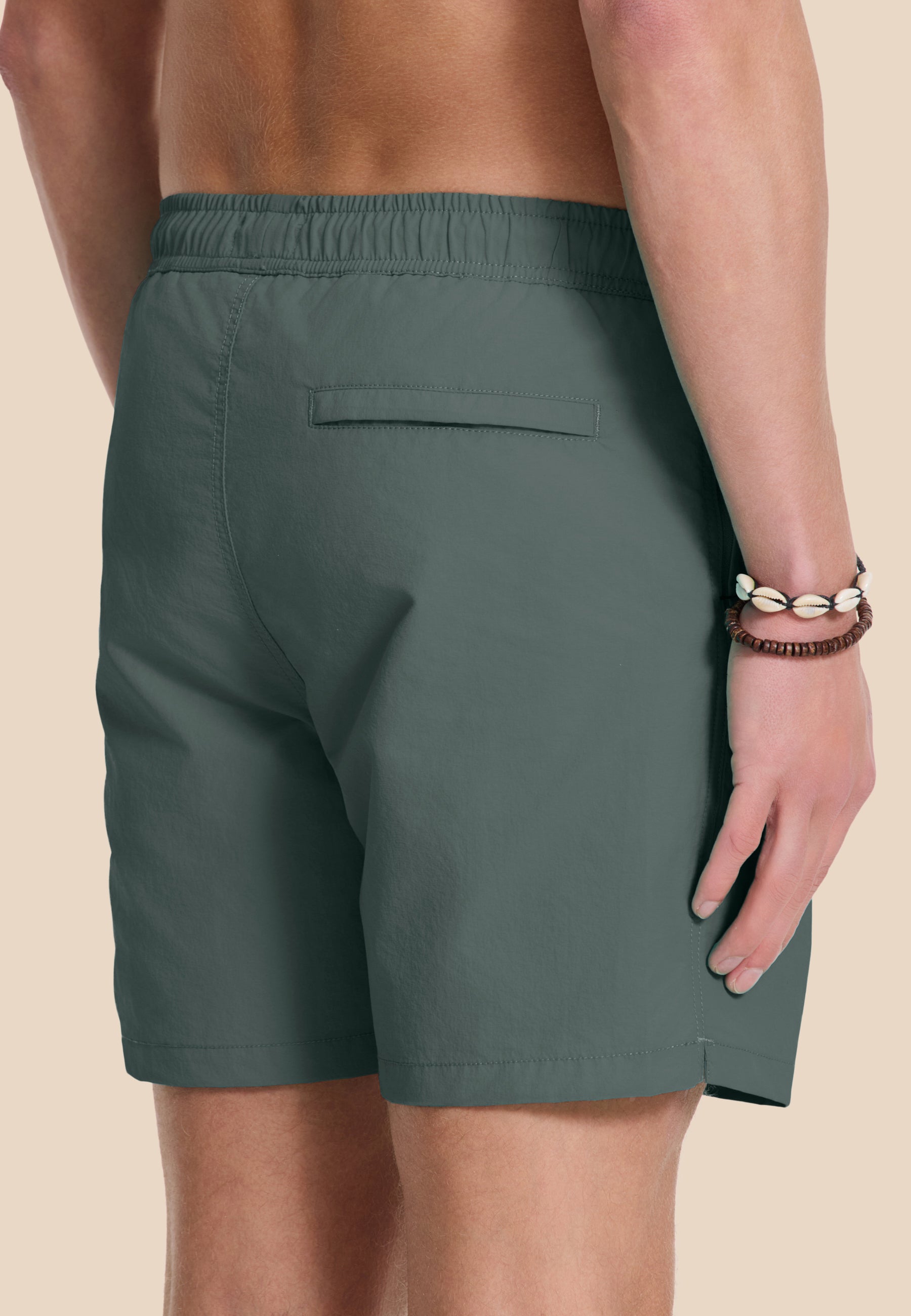 NATE QUICK DRY zwembroek | green smokey