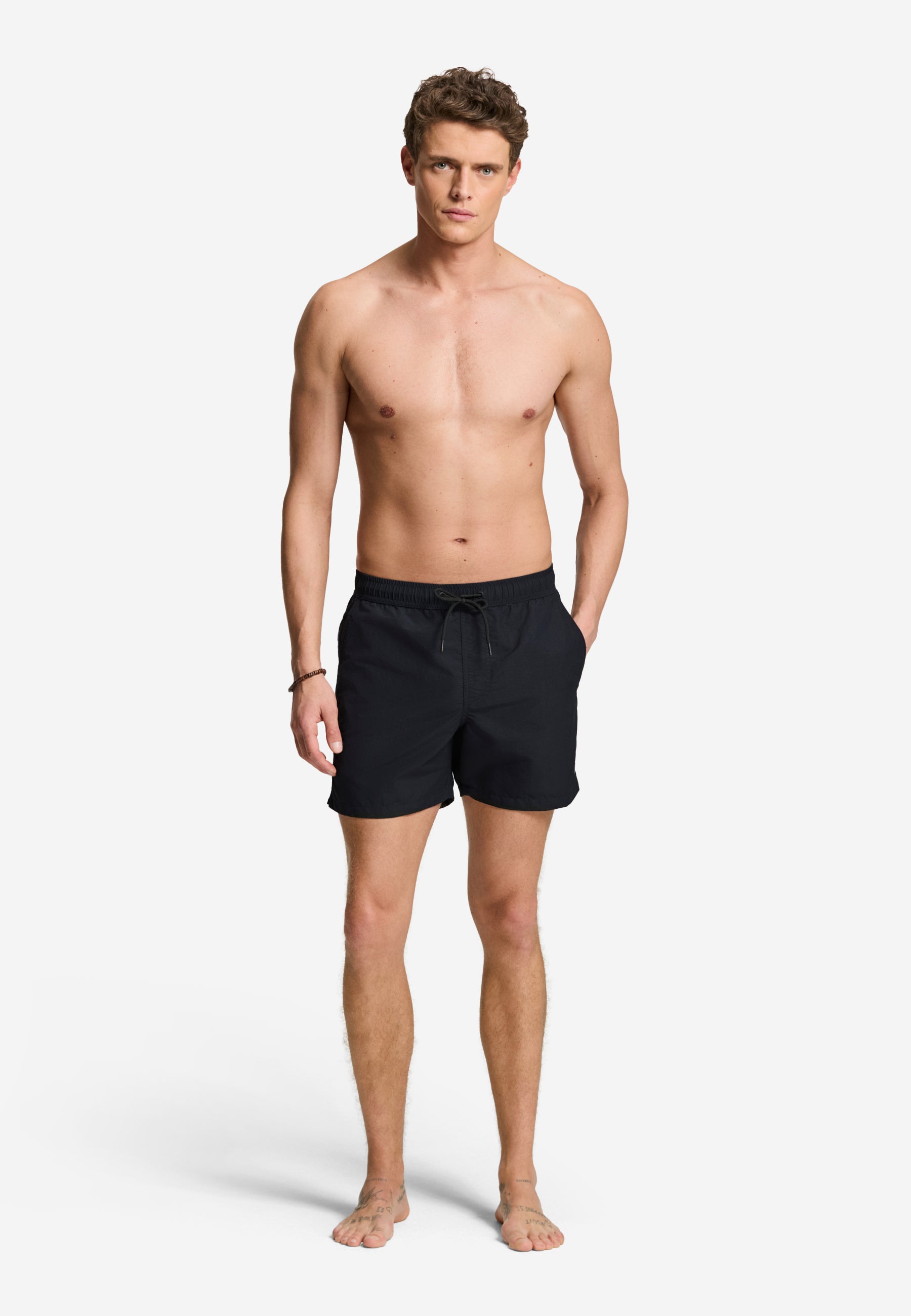 NATE QUICK DRY zwembroek effen | Black