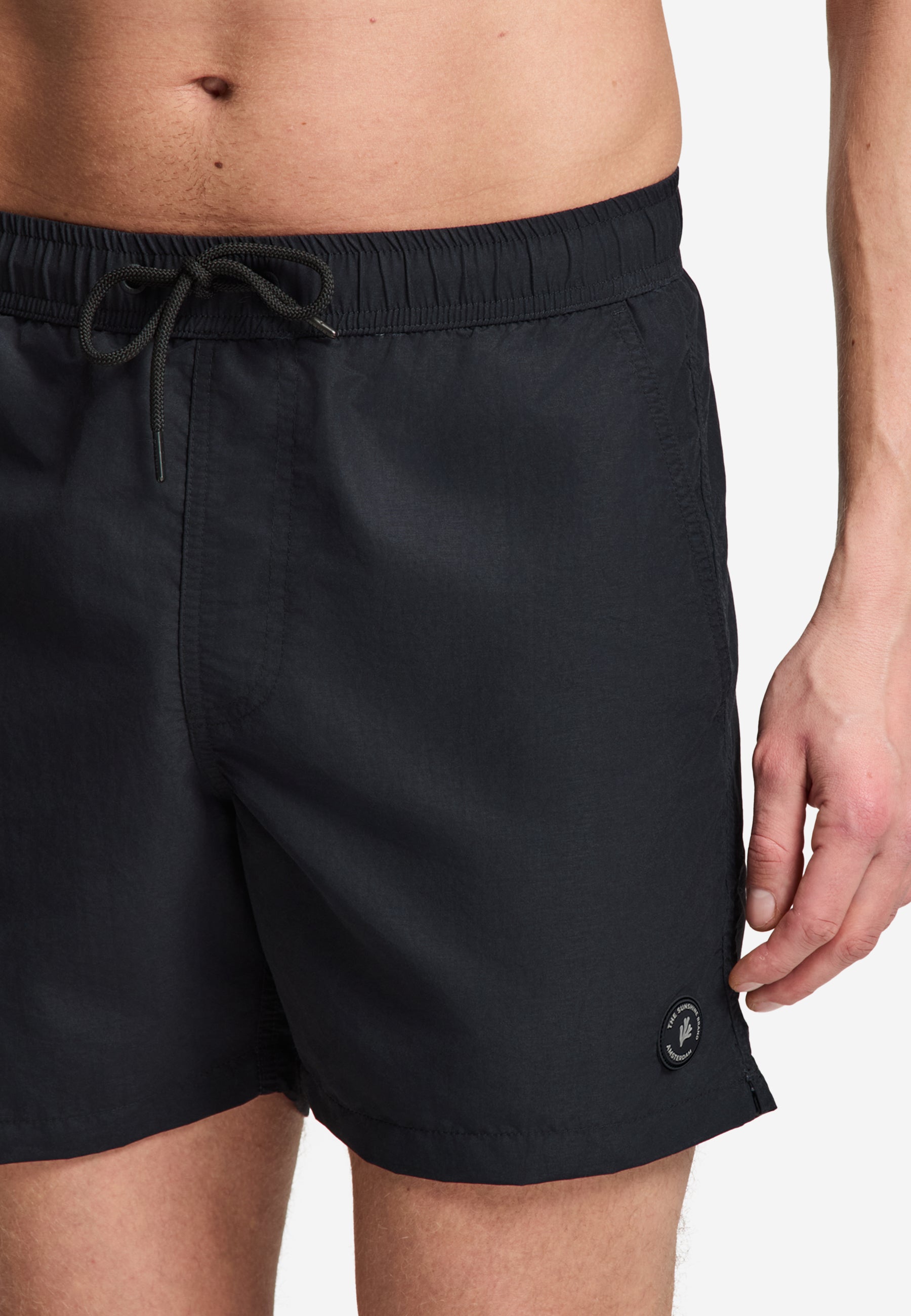 NATE QUICK DRY zwembroek effen | Black