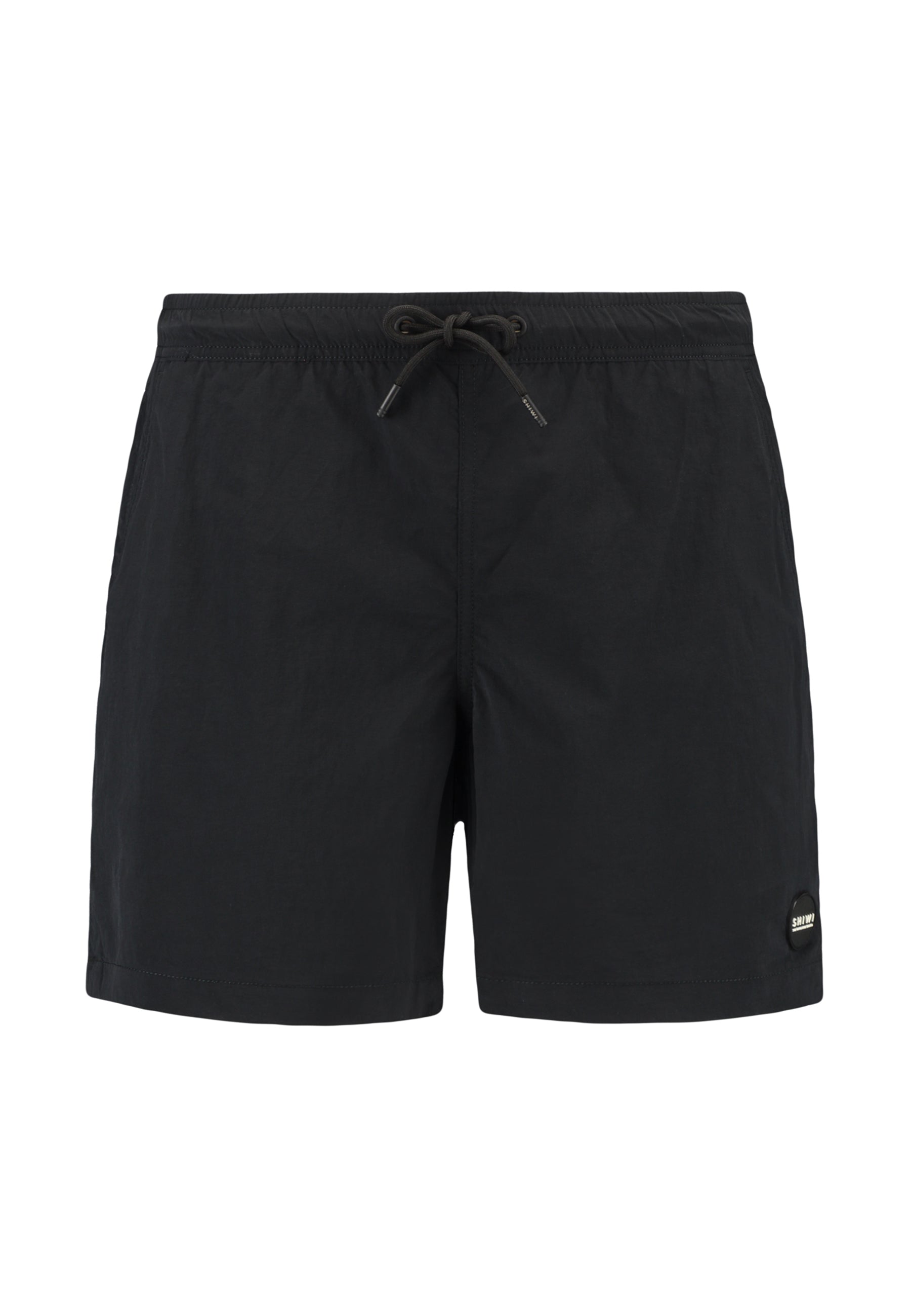 NATE QUICK DRY swim shorts solid | black - Shiwi