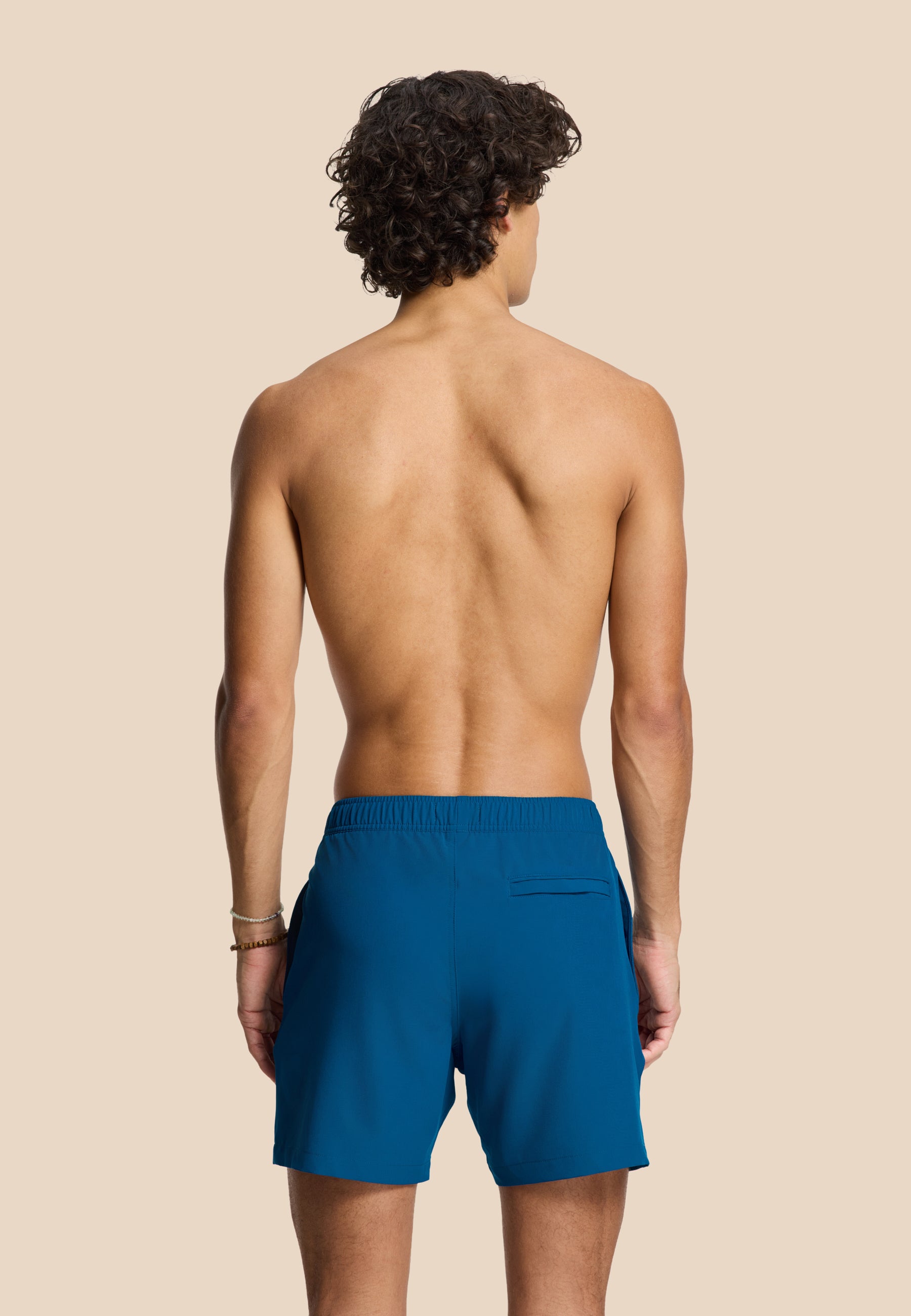 SCOTT STRETCH zwembroek effen | blue ocean