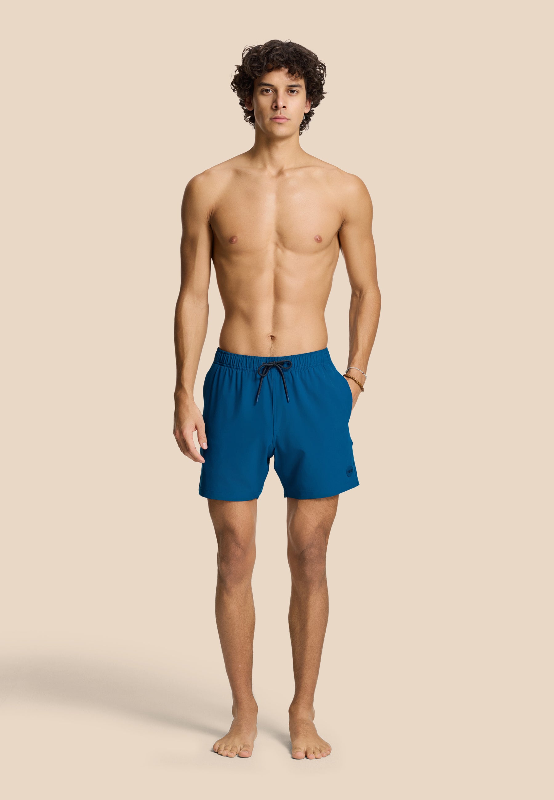 SCOTT STRETCH zwembroek effen | blue ocean