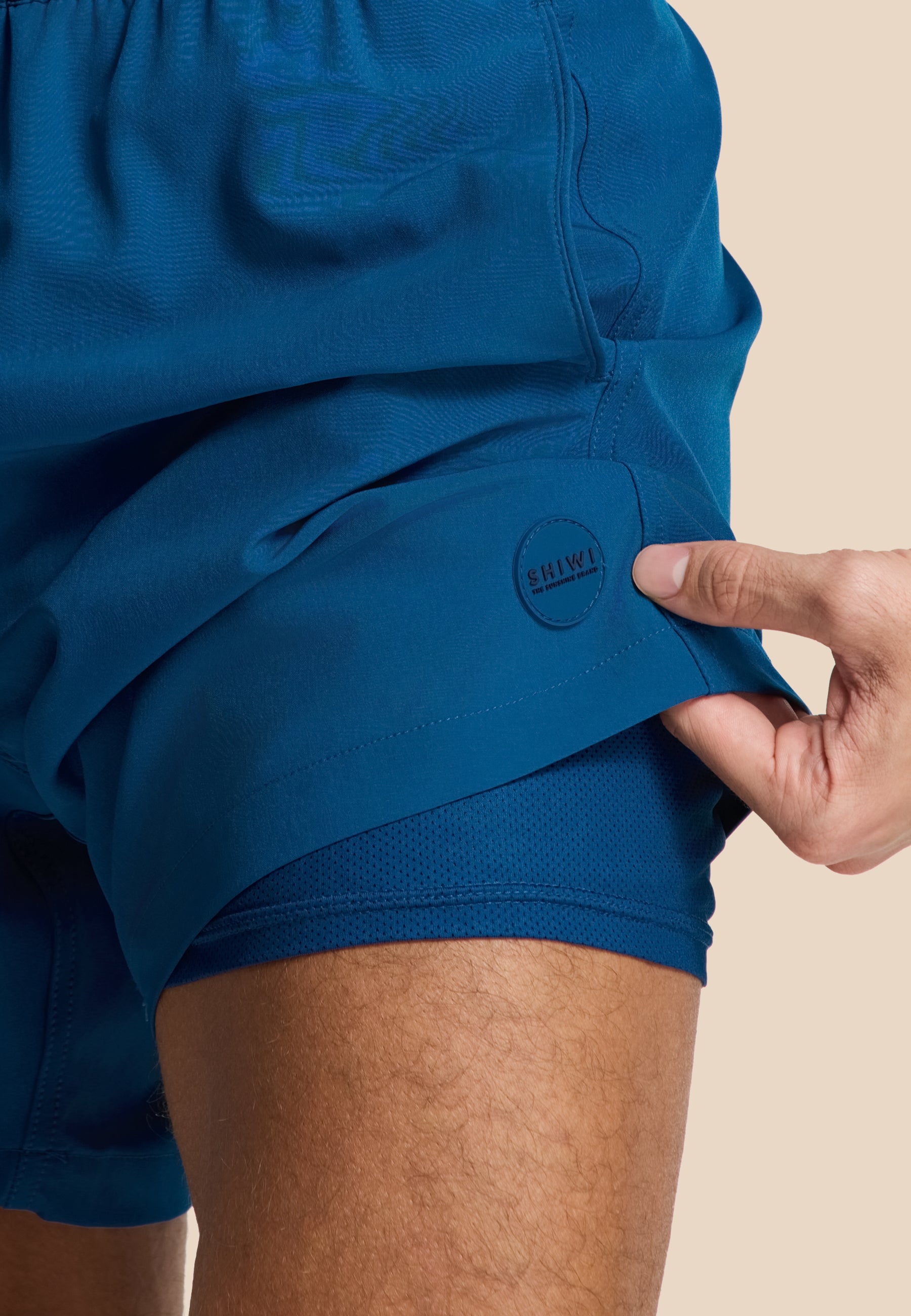 SCOTT STRETCH zwembroek effen | blue ocean