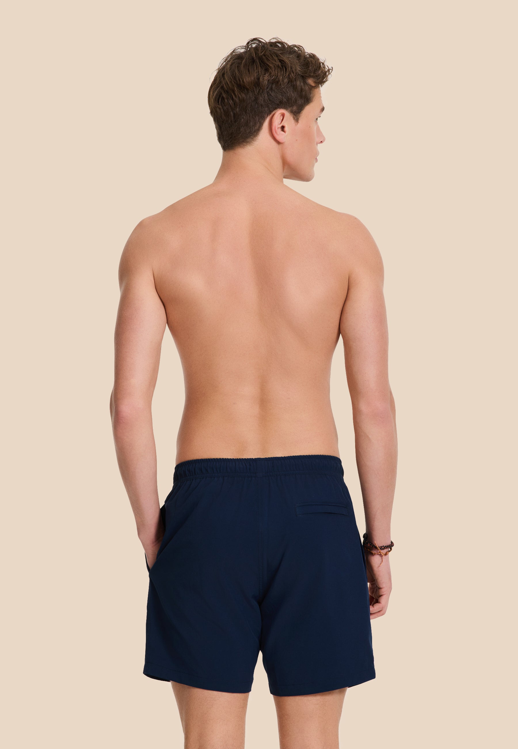 SCOTT STRETCH swim shorts solid | dark navy