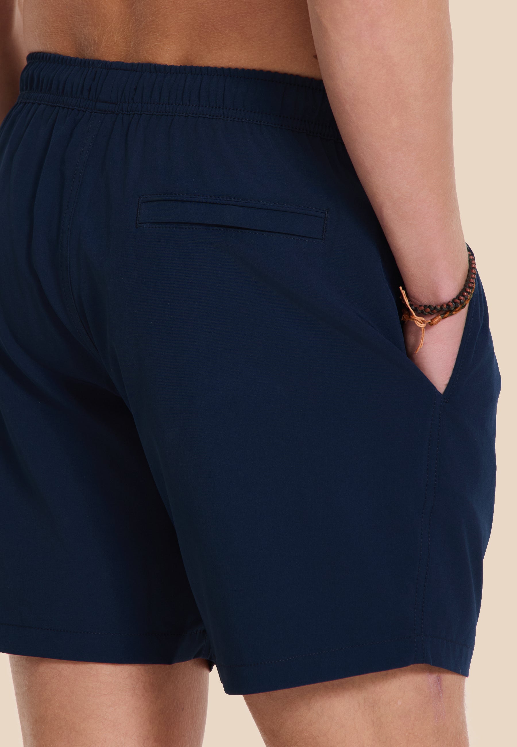 SCOTT STRETCH swim shorts solid | dark navy