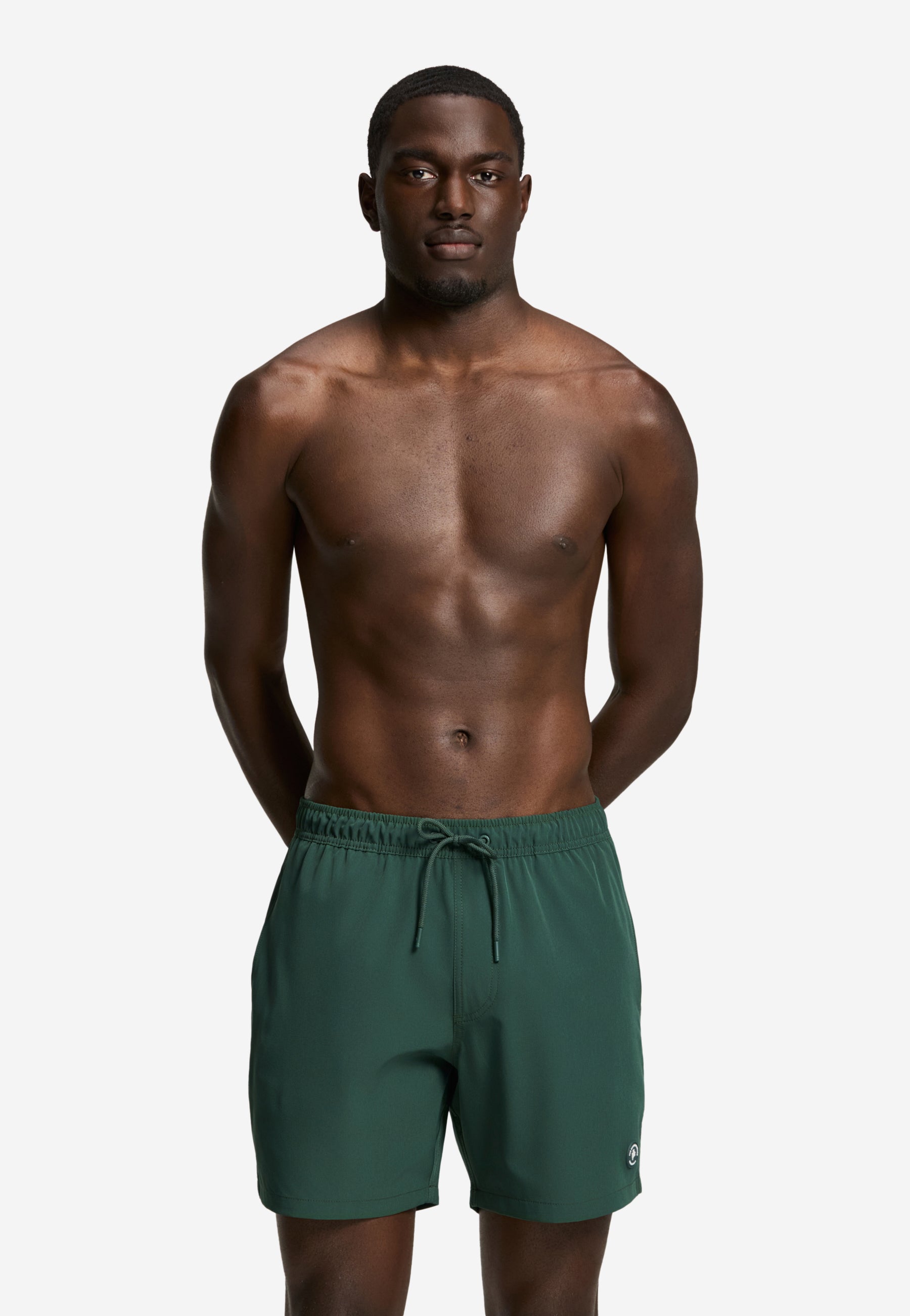 SCOTT STRETCH zwembroek effen | green leaf