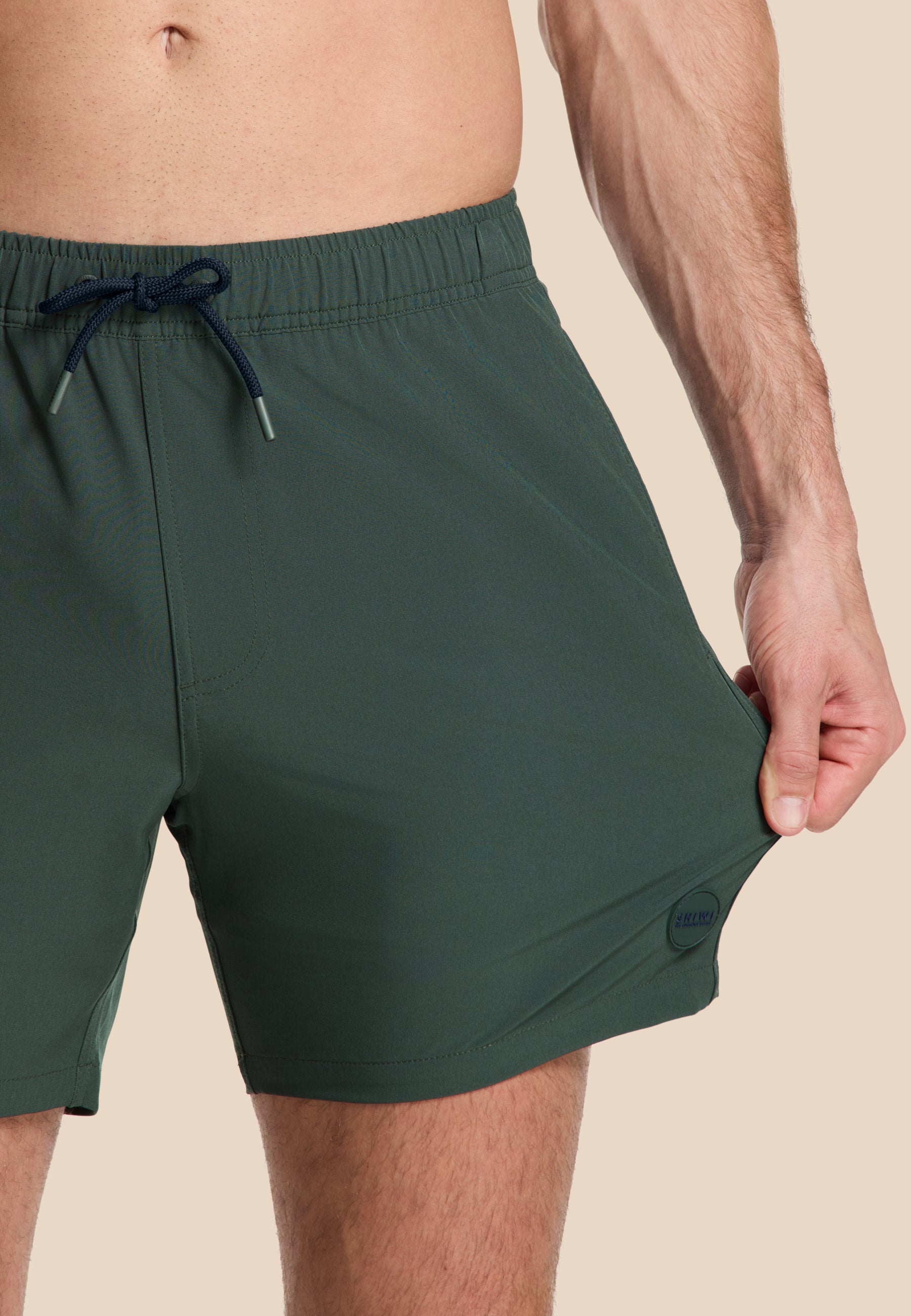 SCOTT STRETCH swim shorts solid | green leaf