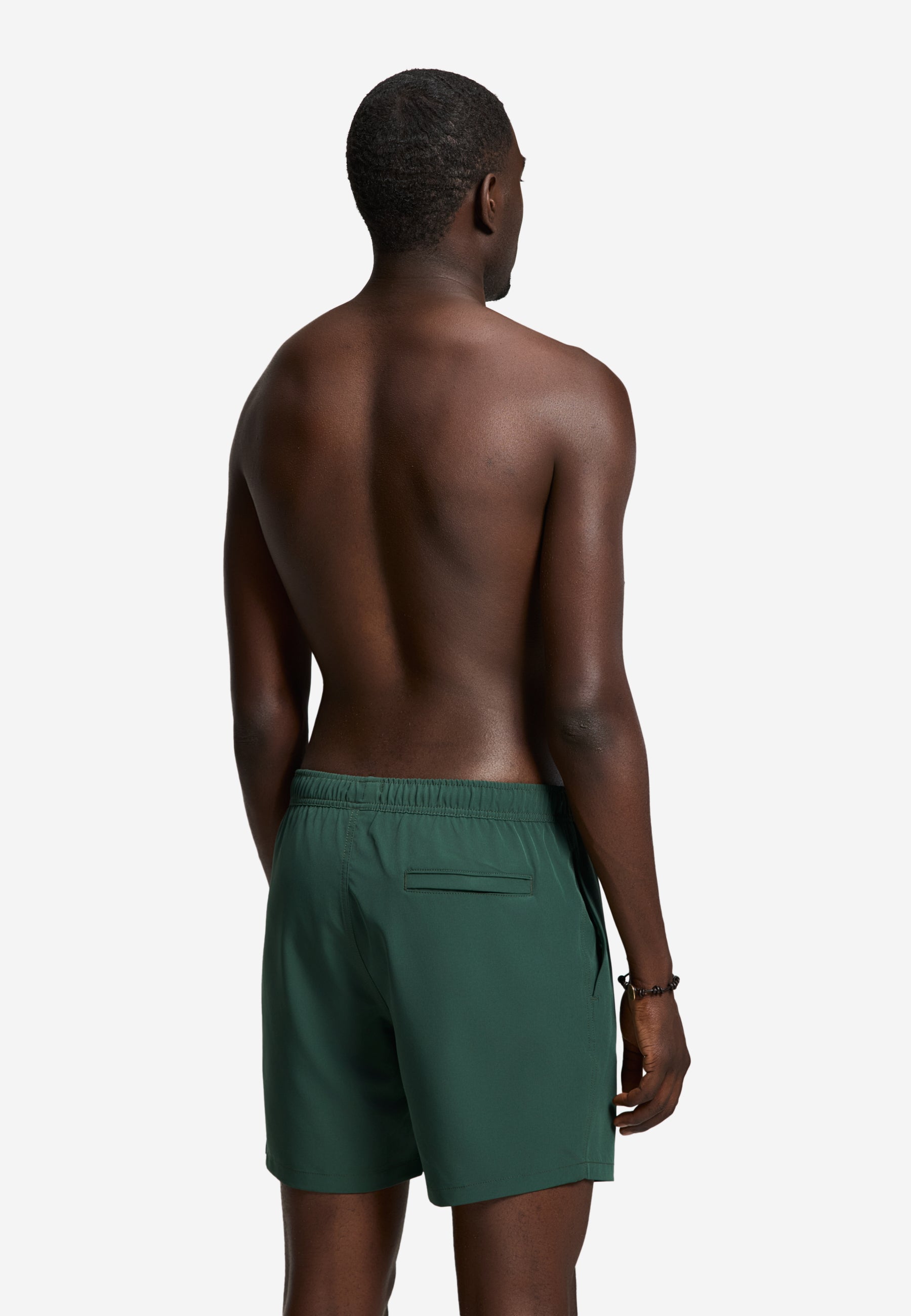 SCOTT STRETCH swim shorts solid | green leaf