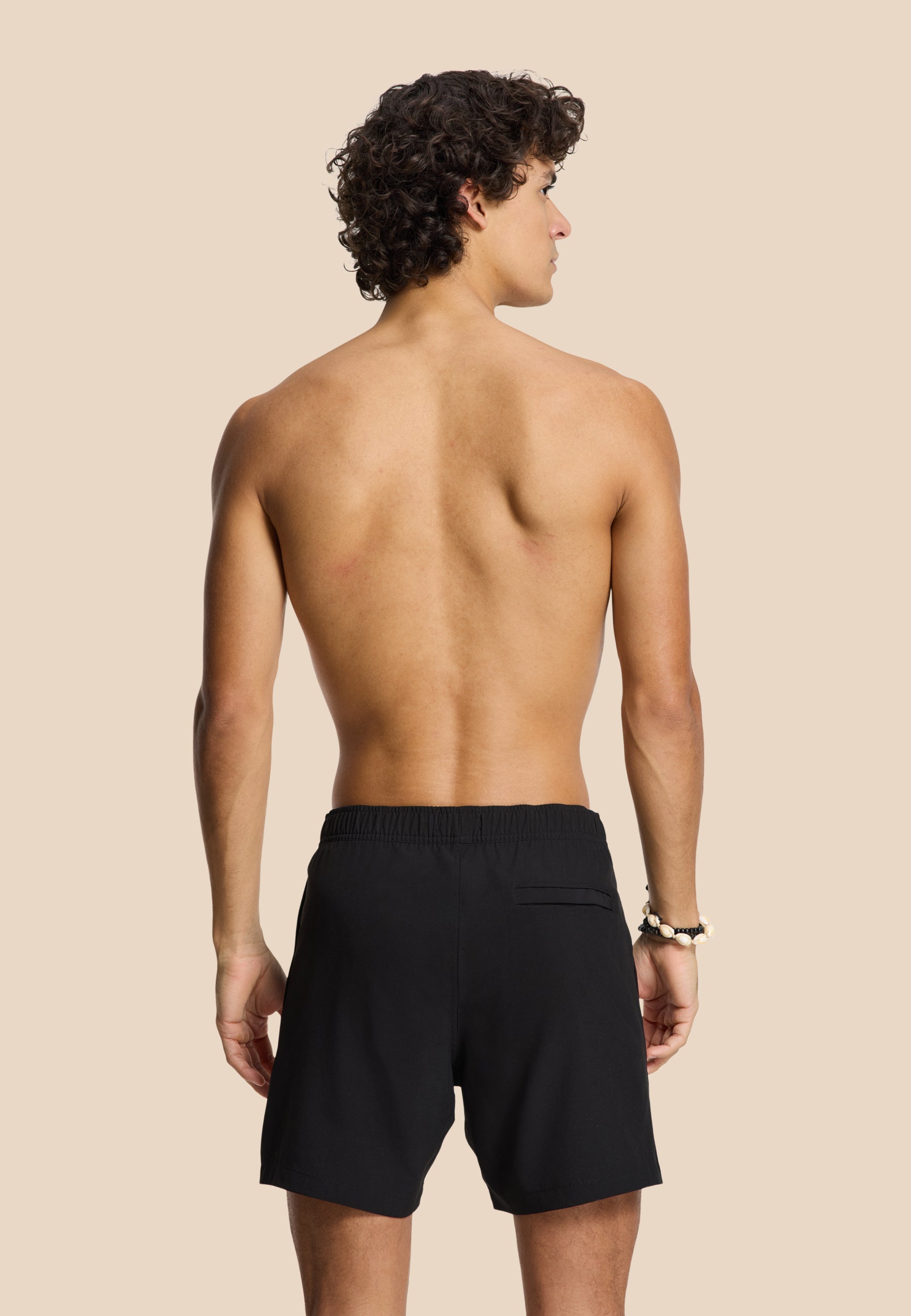 SCOTT STRETCH swim shorts solid | black - Shiwi