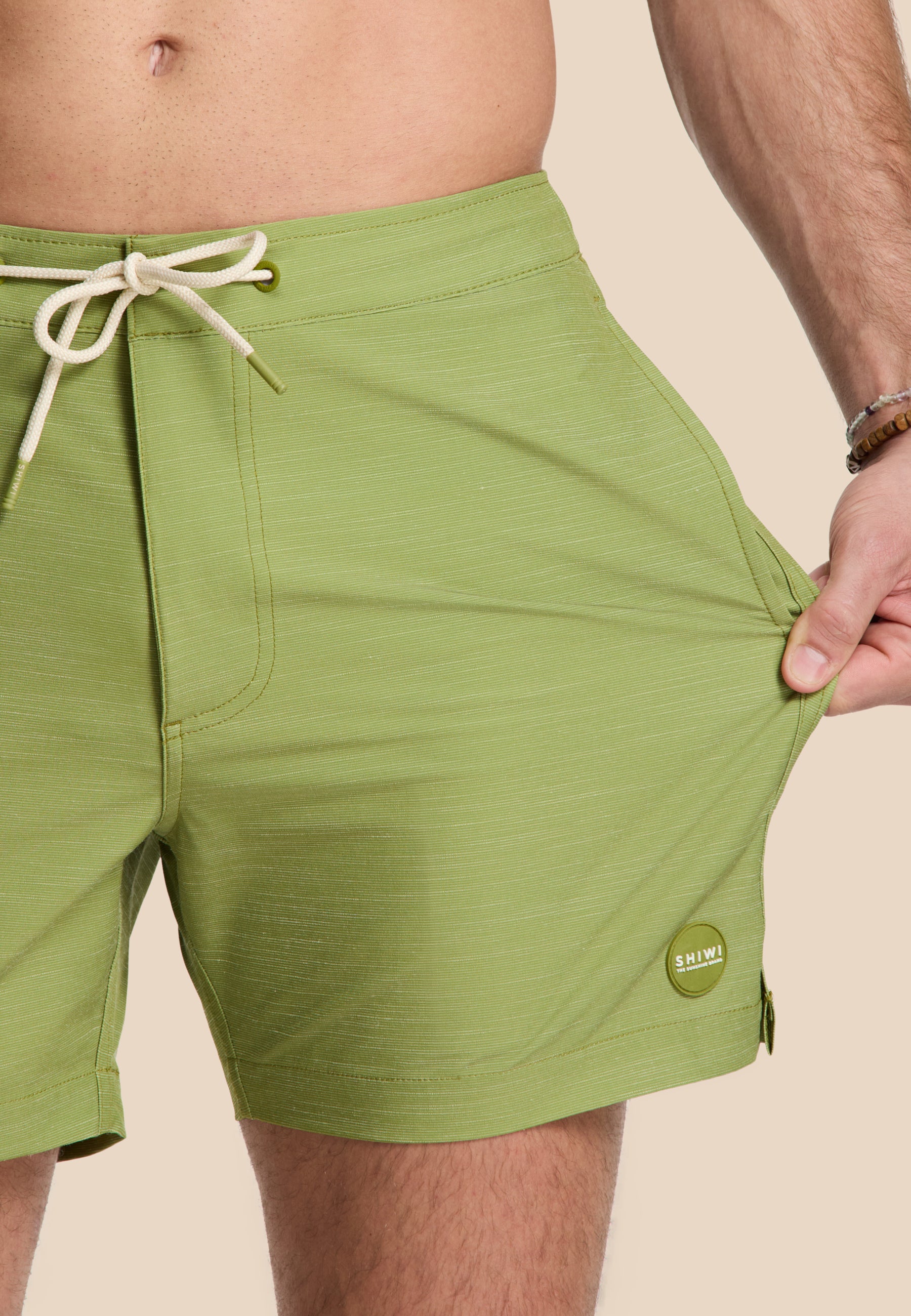 OWEN zwembroek effen | green fern