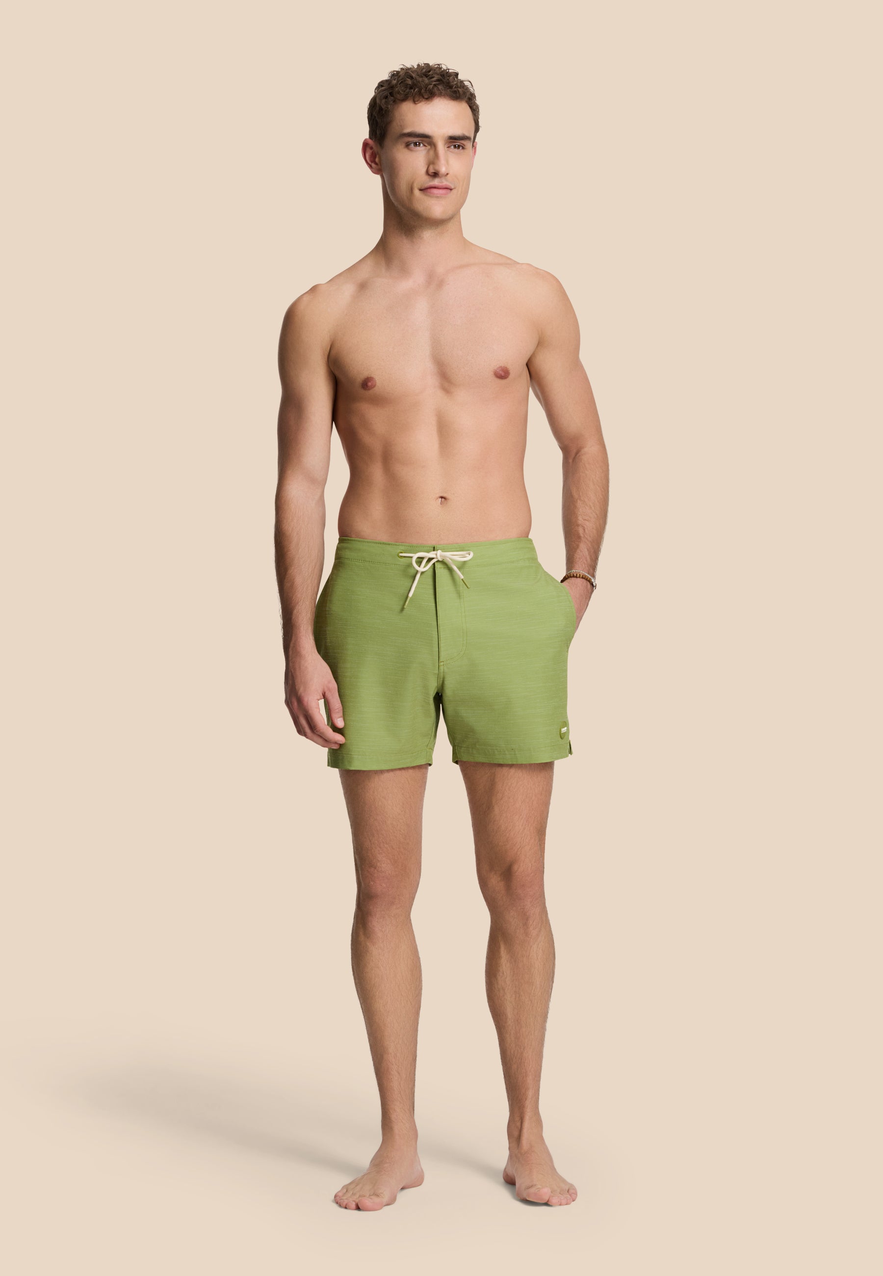OWEN zwembroek effen | green fern