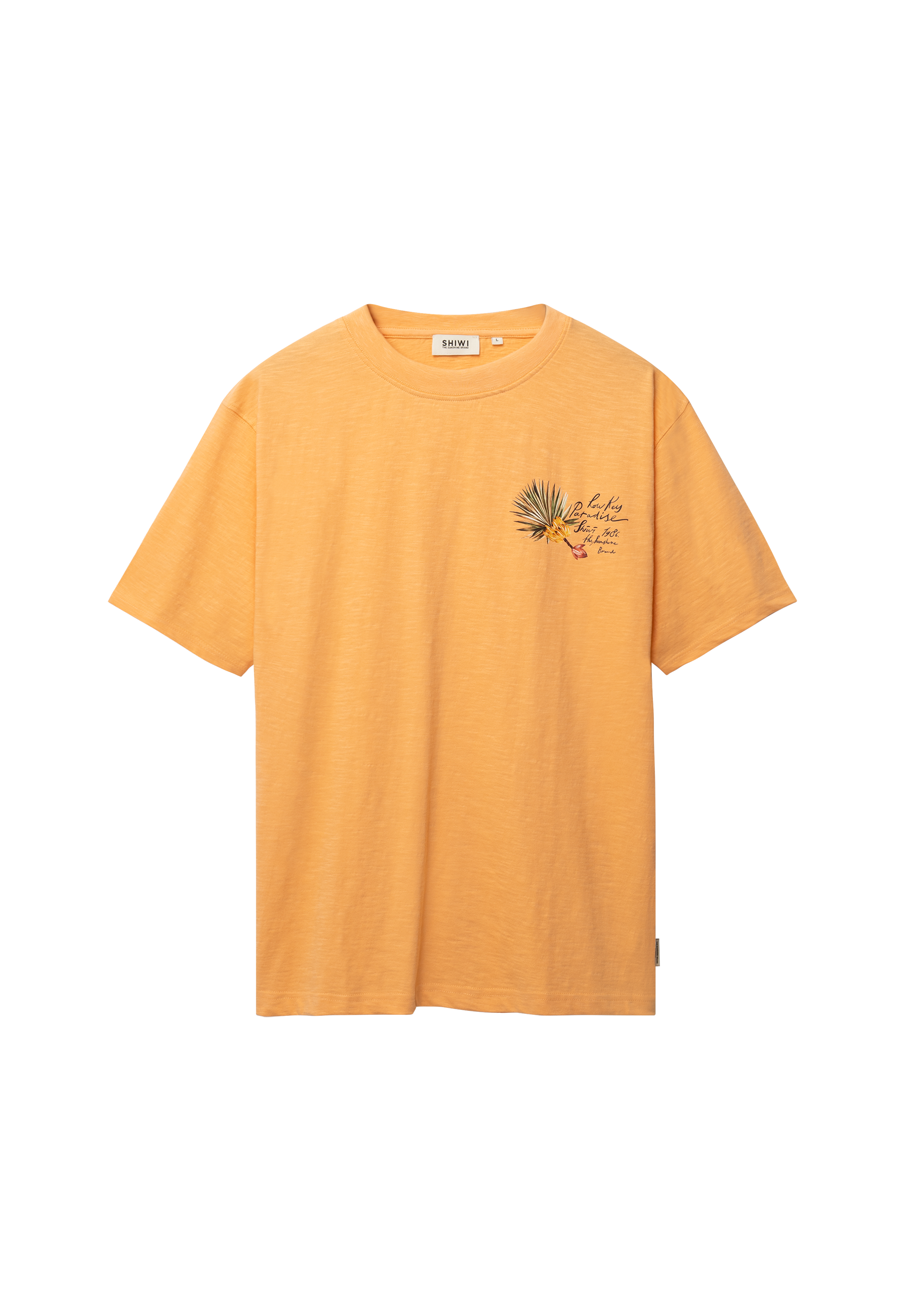 FINN relaxed fit banana breeze t-shirt | orange glow