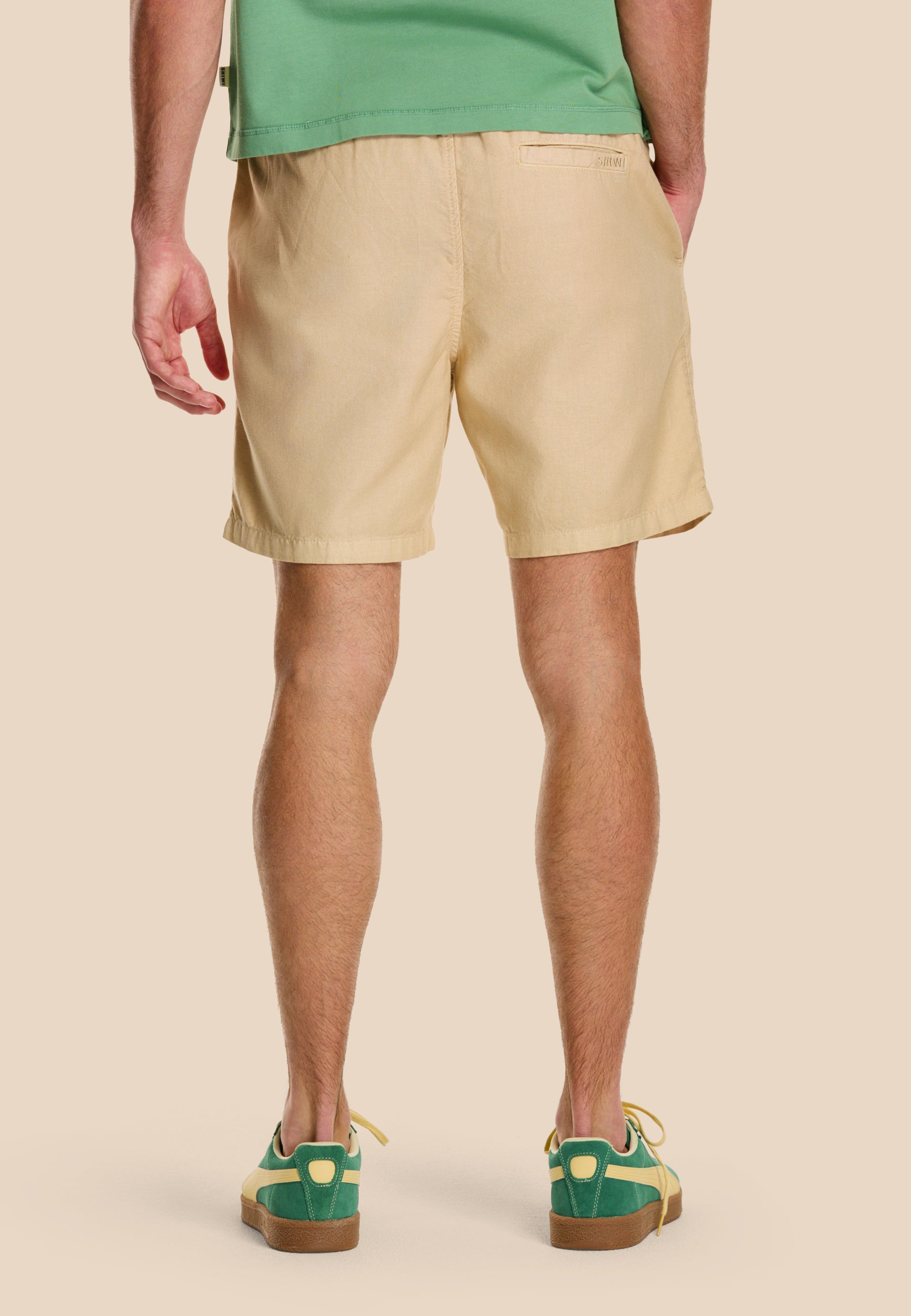 LEWIS linen shorts | beige
