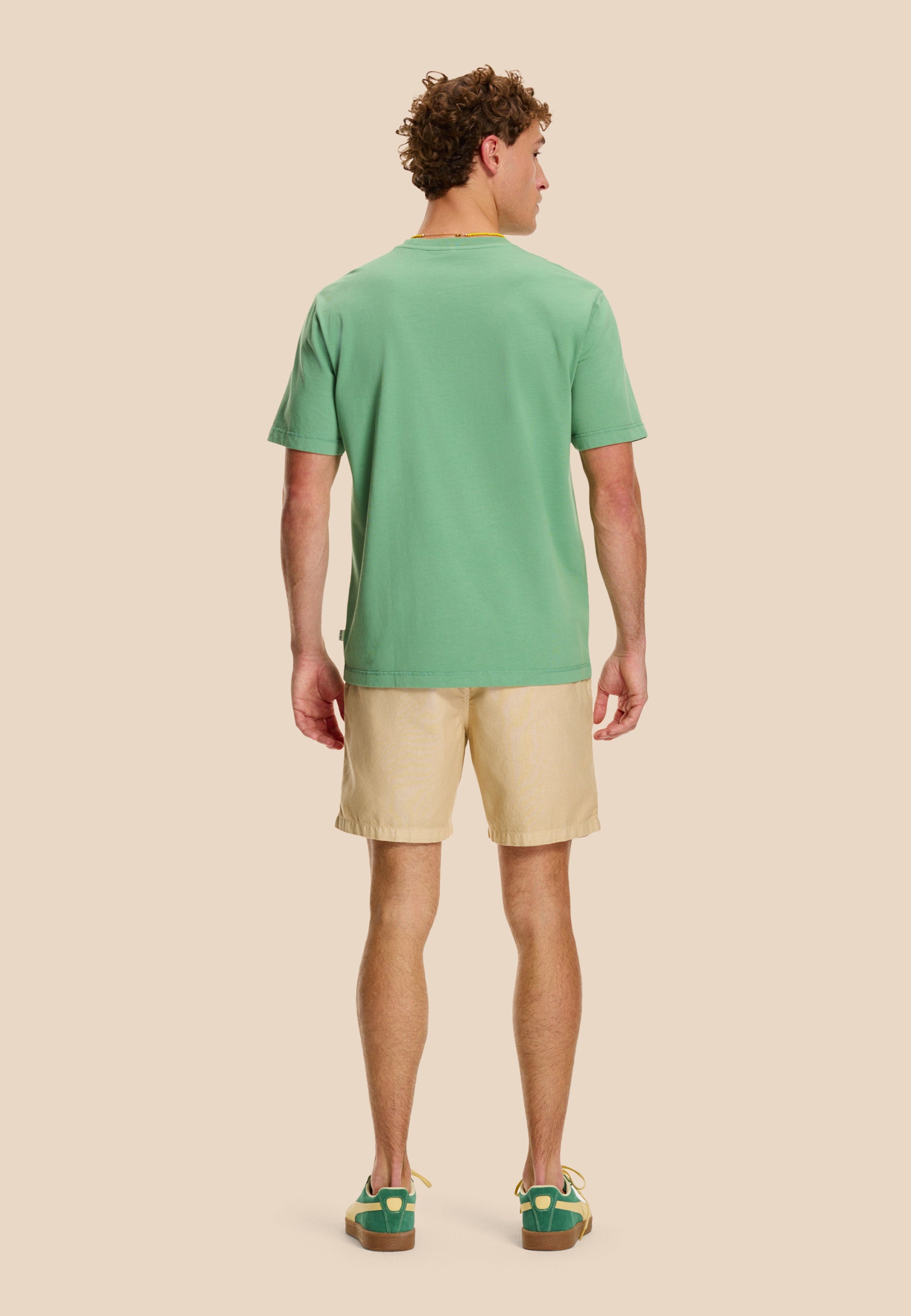 LEWIS linen shorts | beige