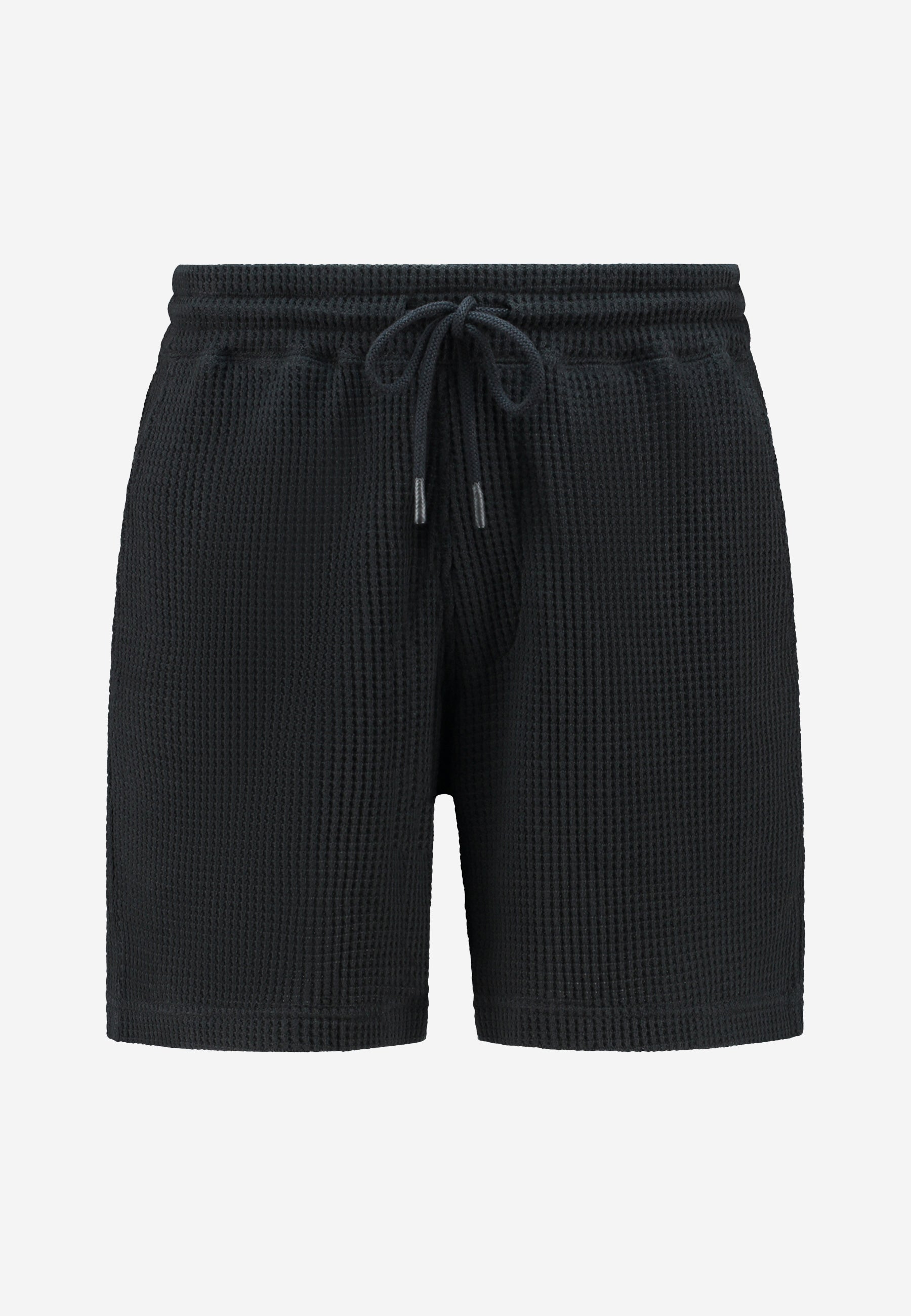 OSCAR waffle structure shorts | black - Shiwi