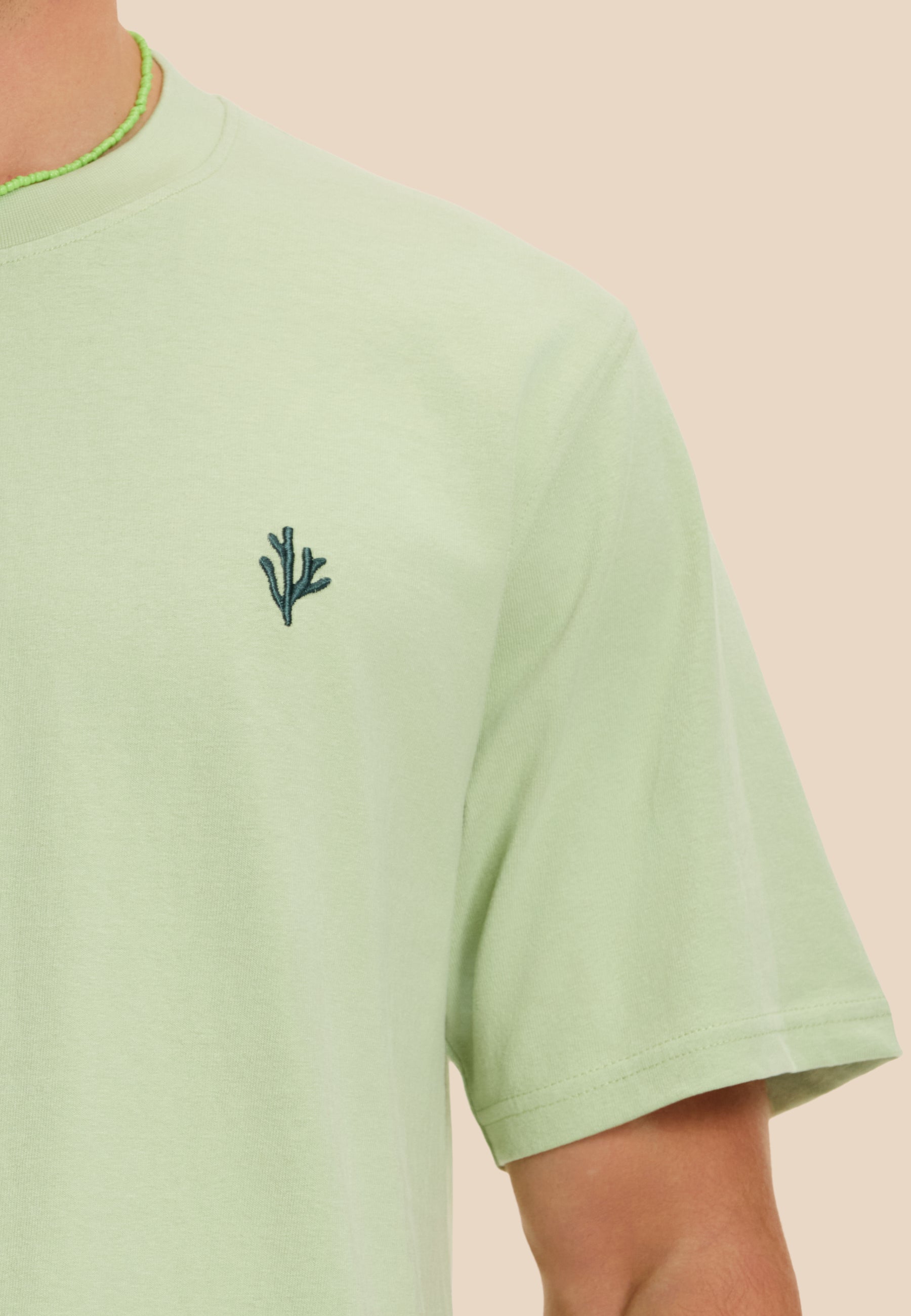 CORAL t-shirt | dust green