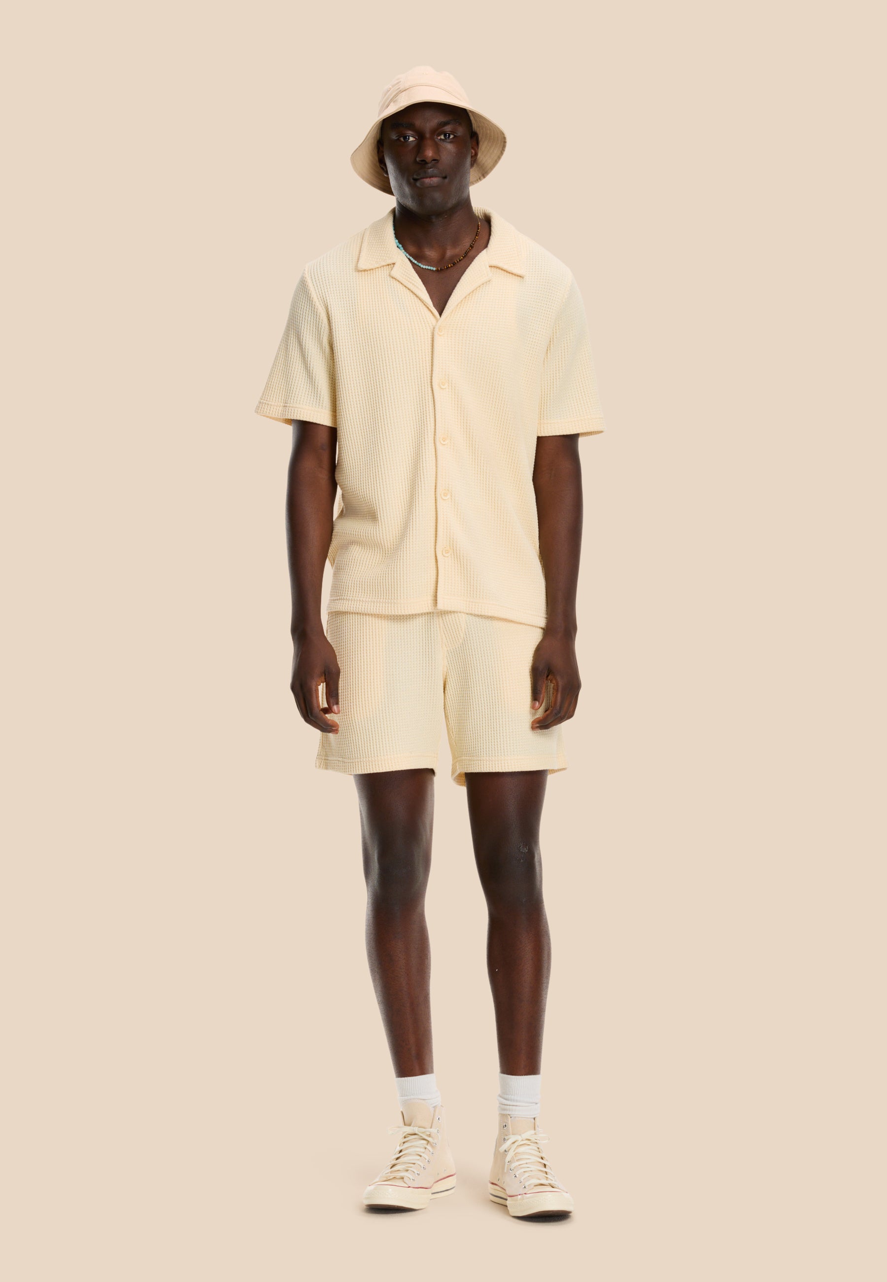 Oscar waffle structure shorts