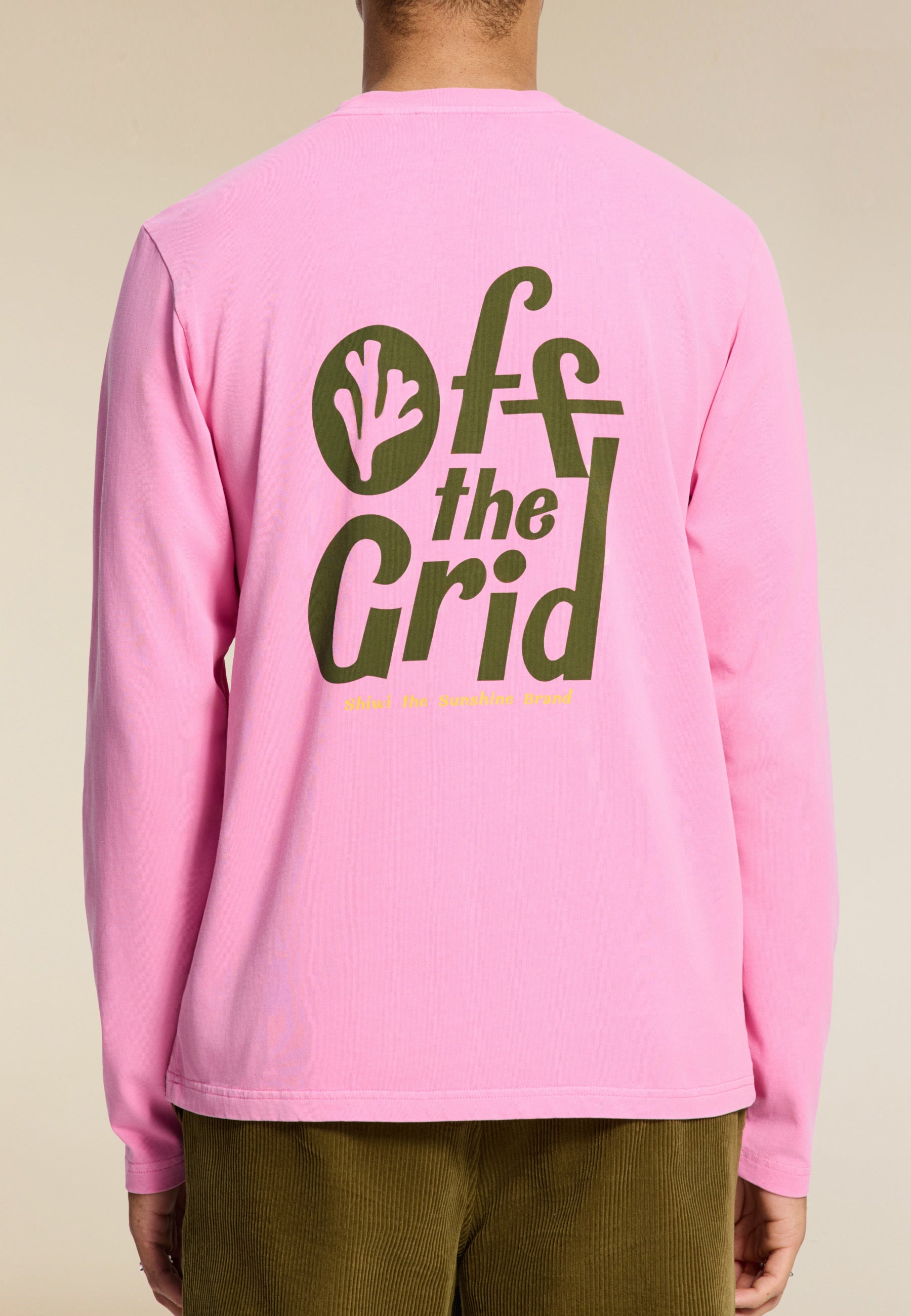 JUDE regular fit off the grid longsleeve | pink dusk