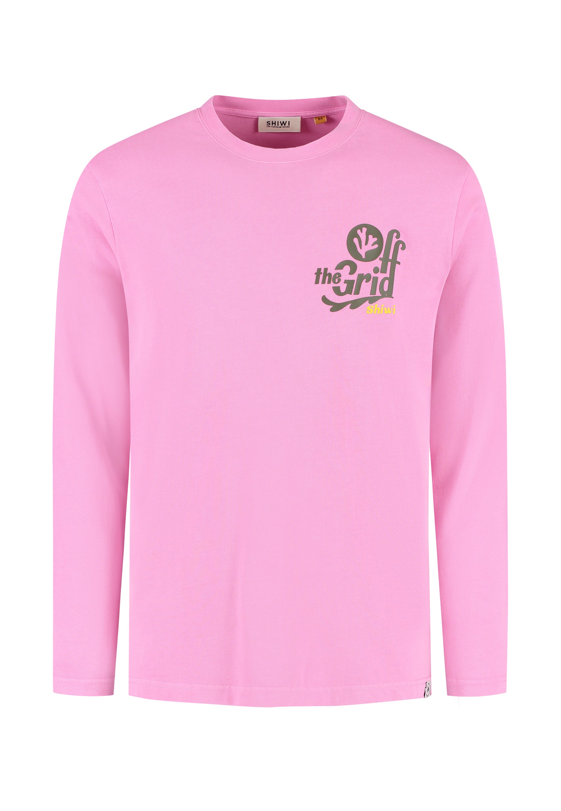 JUDE regular fit off the grid longsleeve | pink dusk
