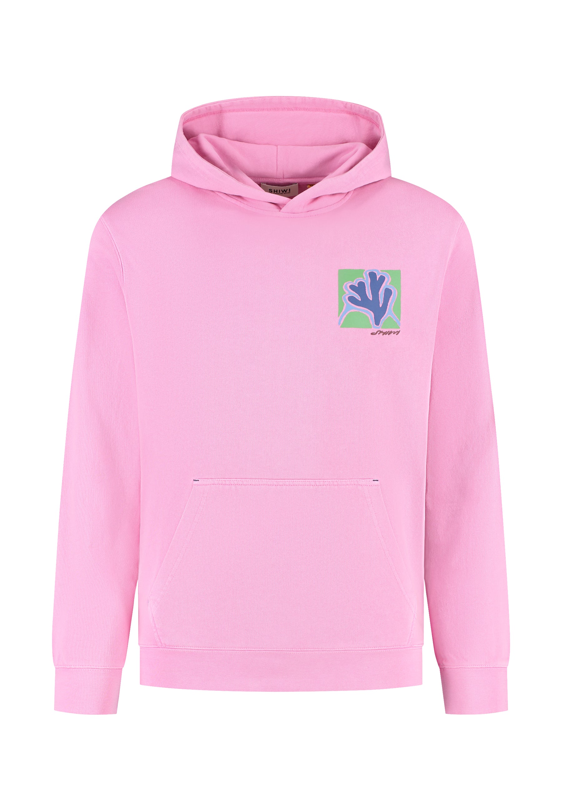 LEO regular fit slow pace hoodie | pink dusk