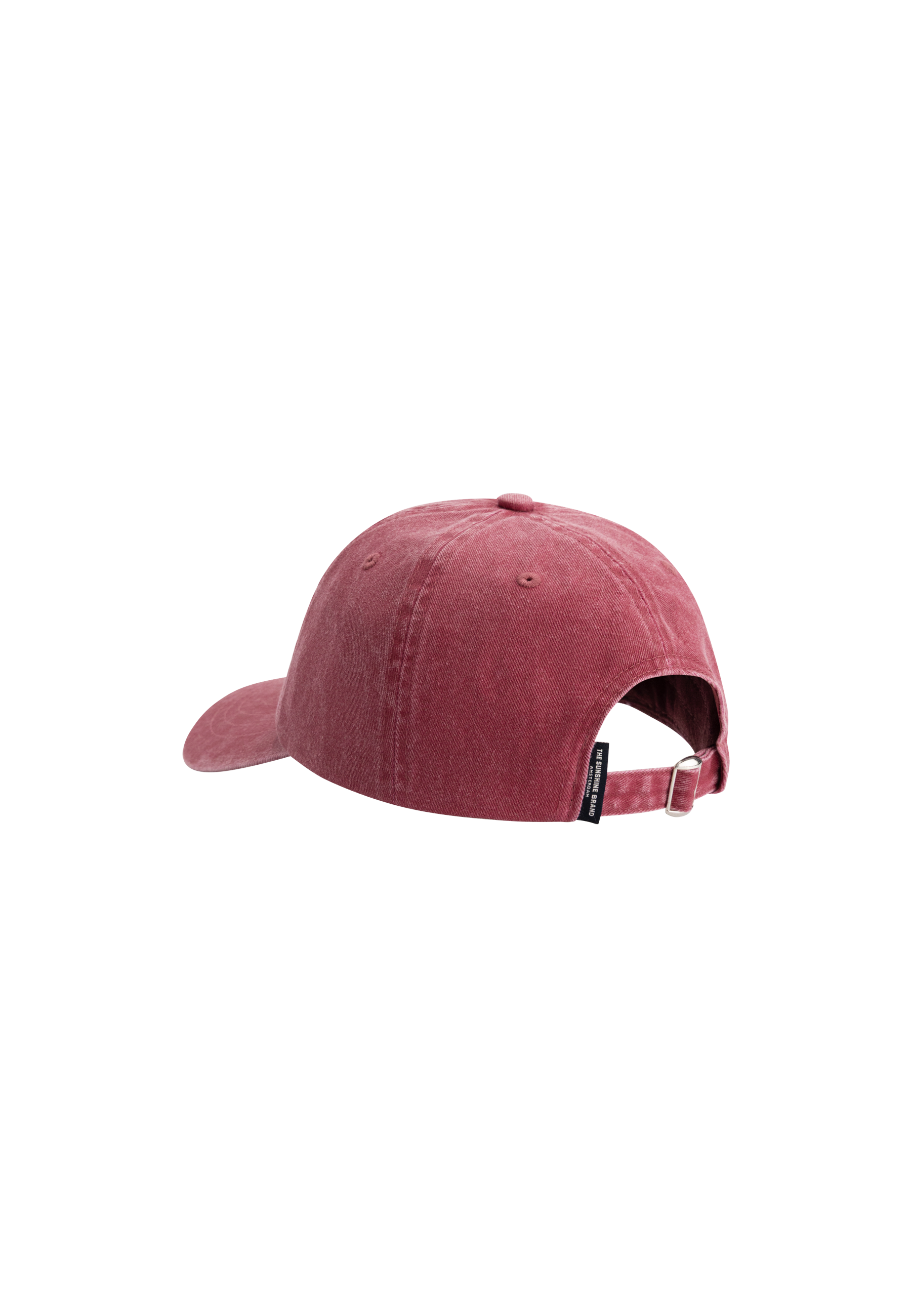 SHIWI garment dyed cap | red rum