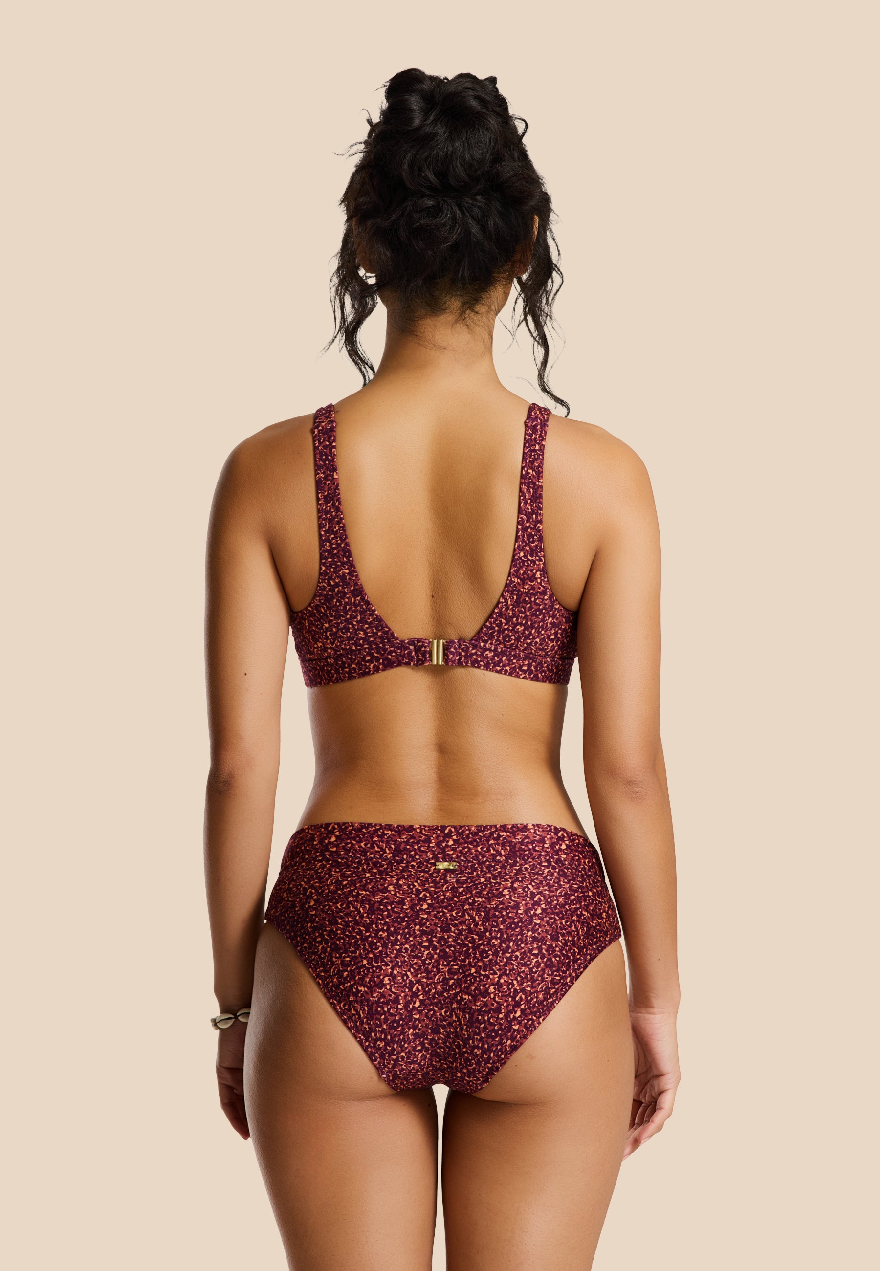 TEDDY bikini set leopard | purple