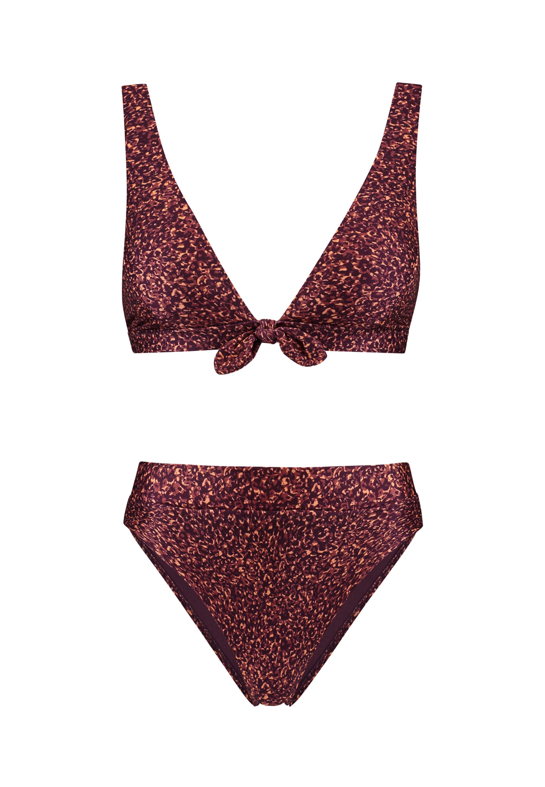 TEDDY bikini set leopard | purple