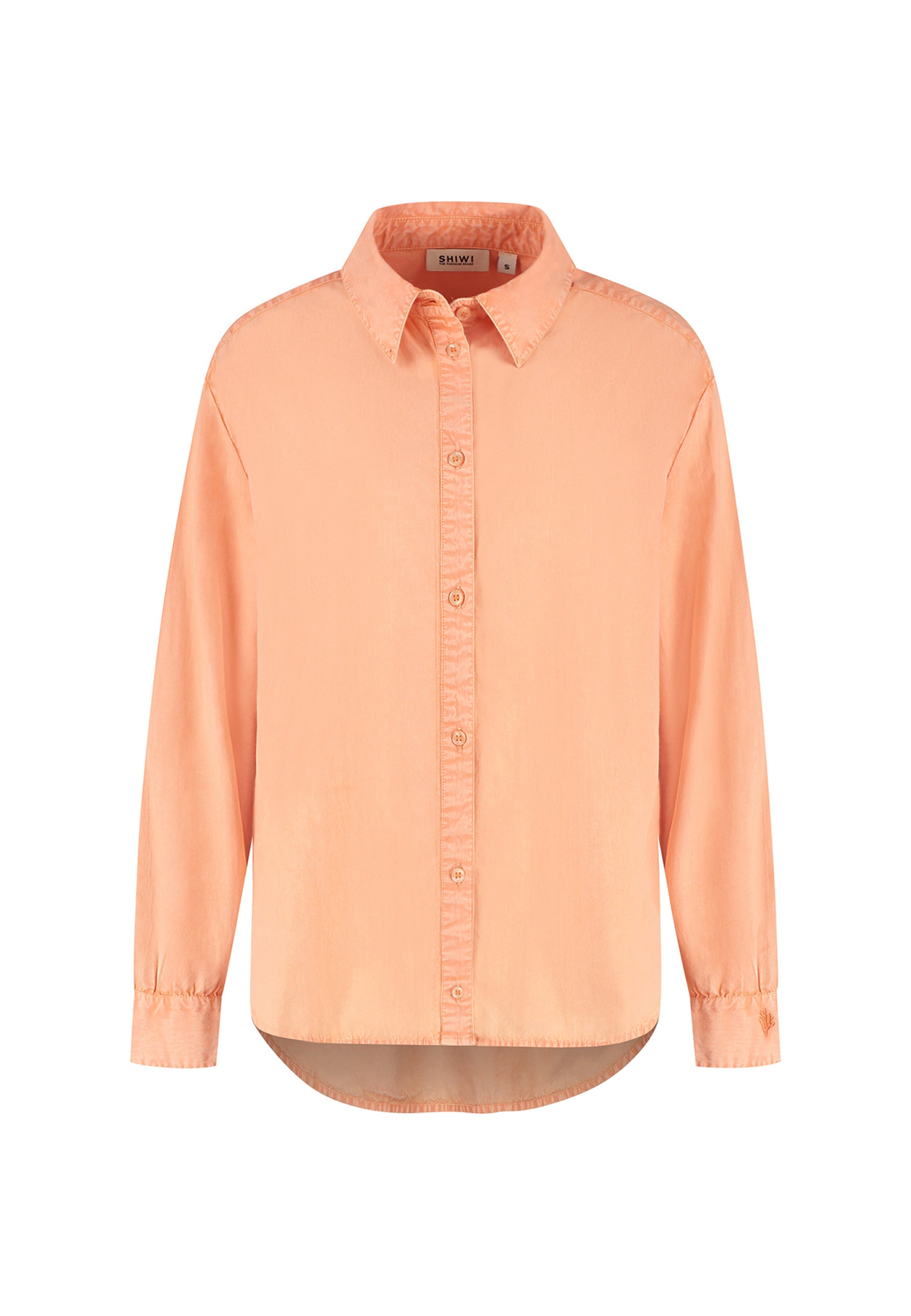 EVIE blouse | orange peach