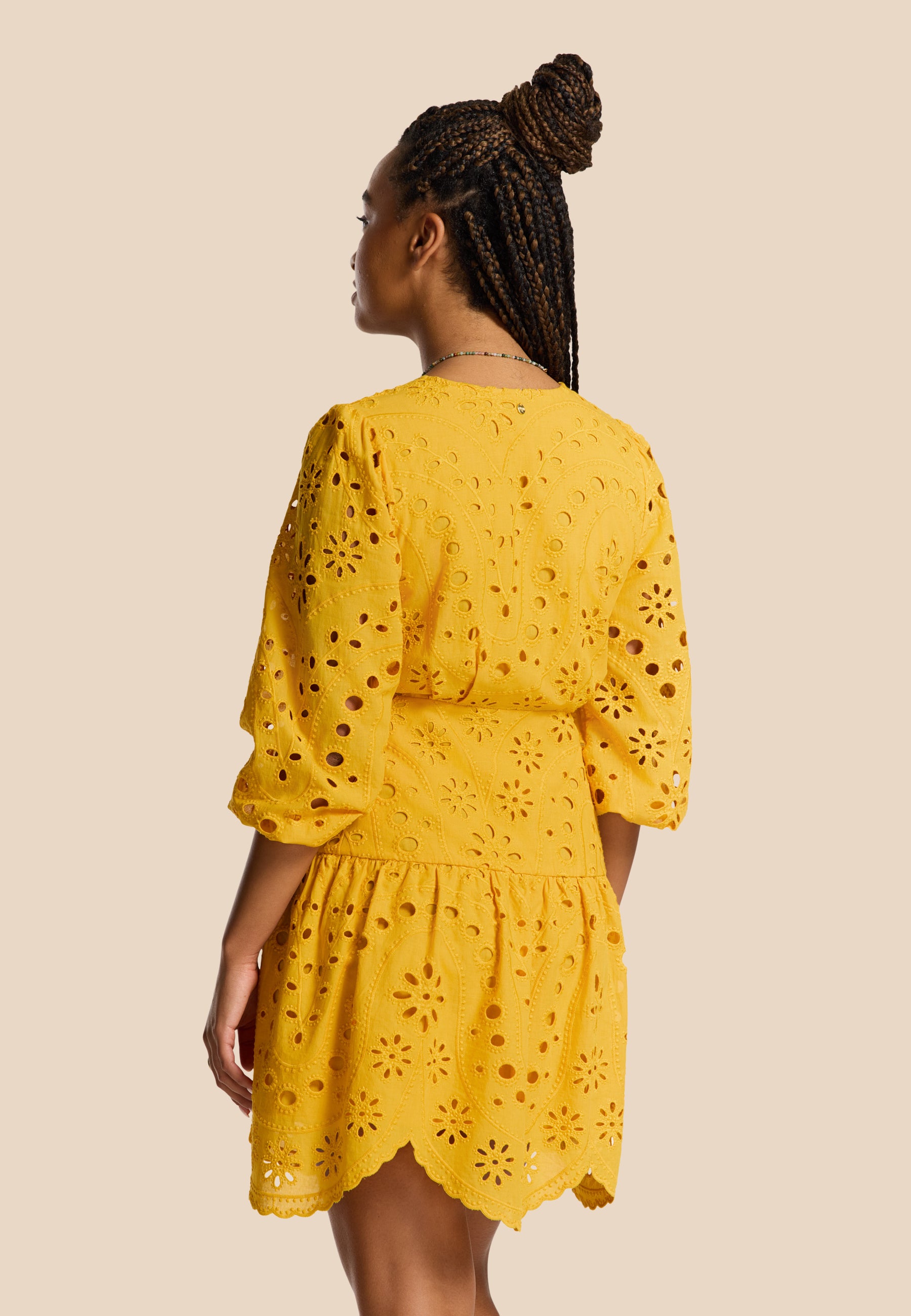 JOELLE dress paisley broderie