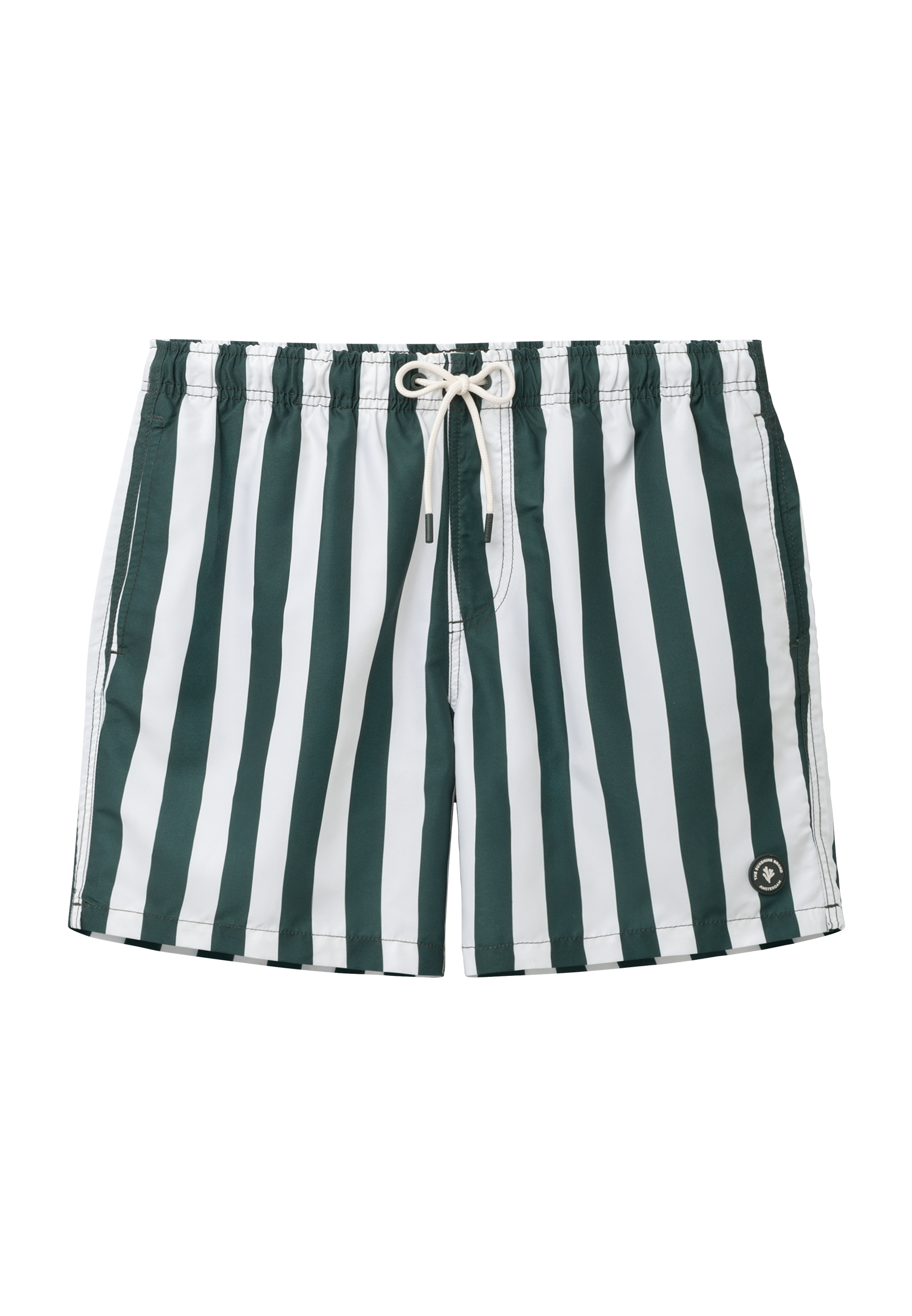 MAC zwembroek broad stripe | green leaf