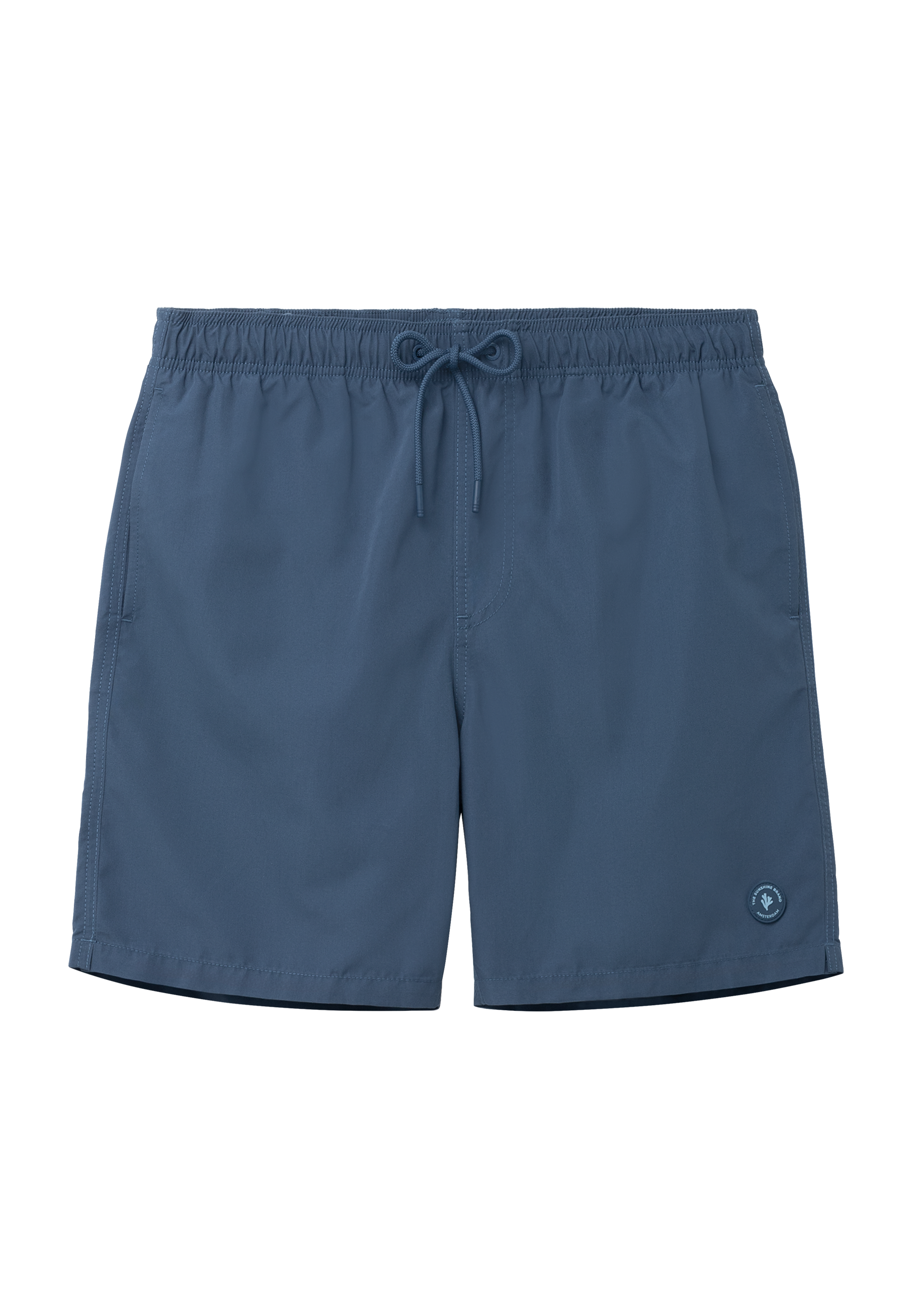 MIKE swim shorts solid | blue slate