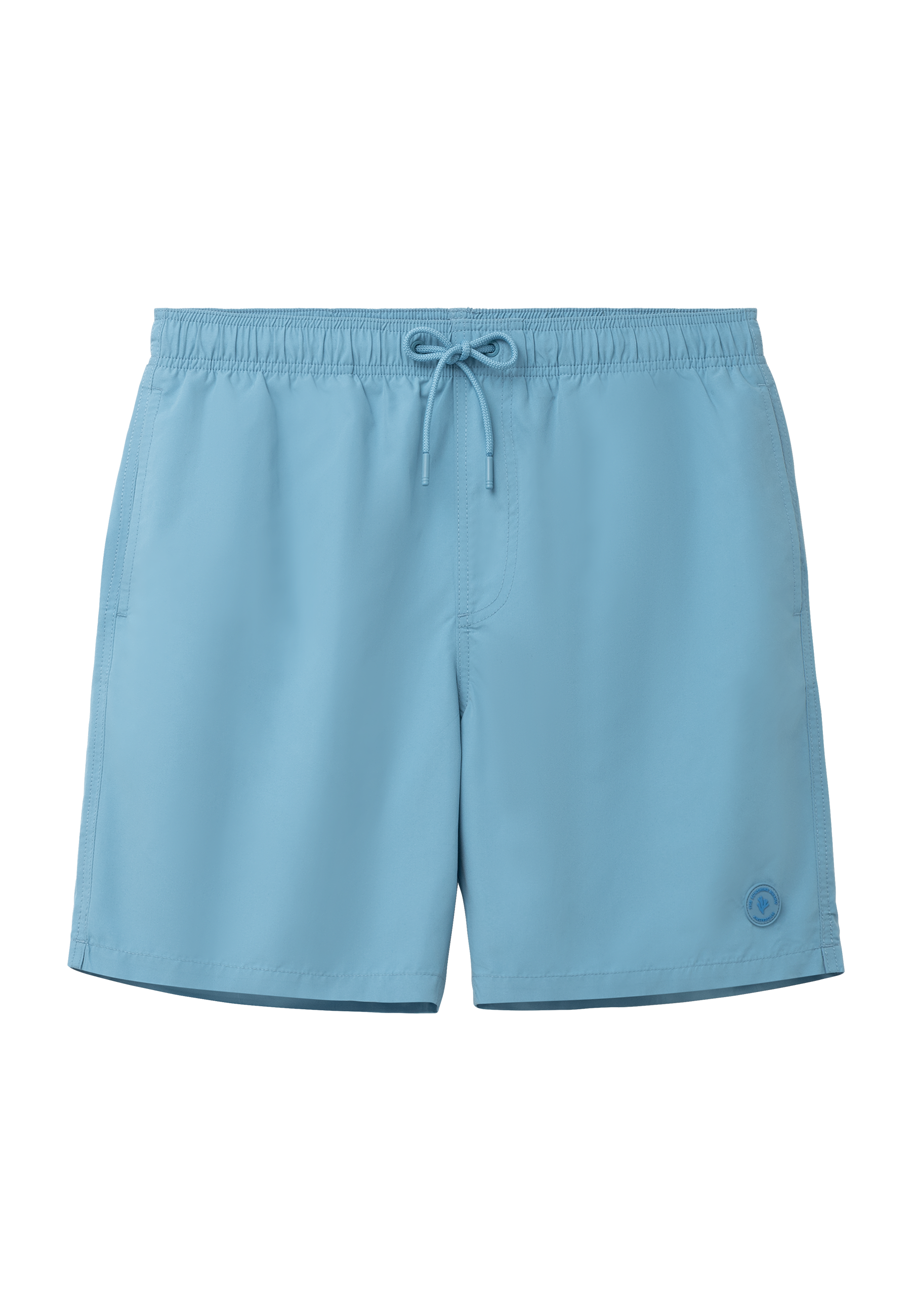 MIKE swim shorts solid | canadian blue